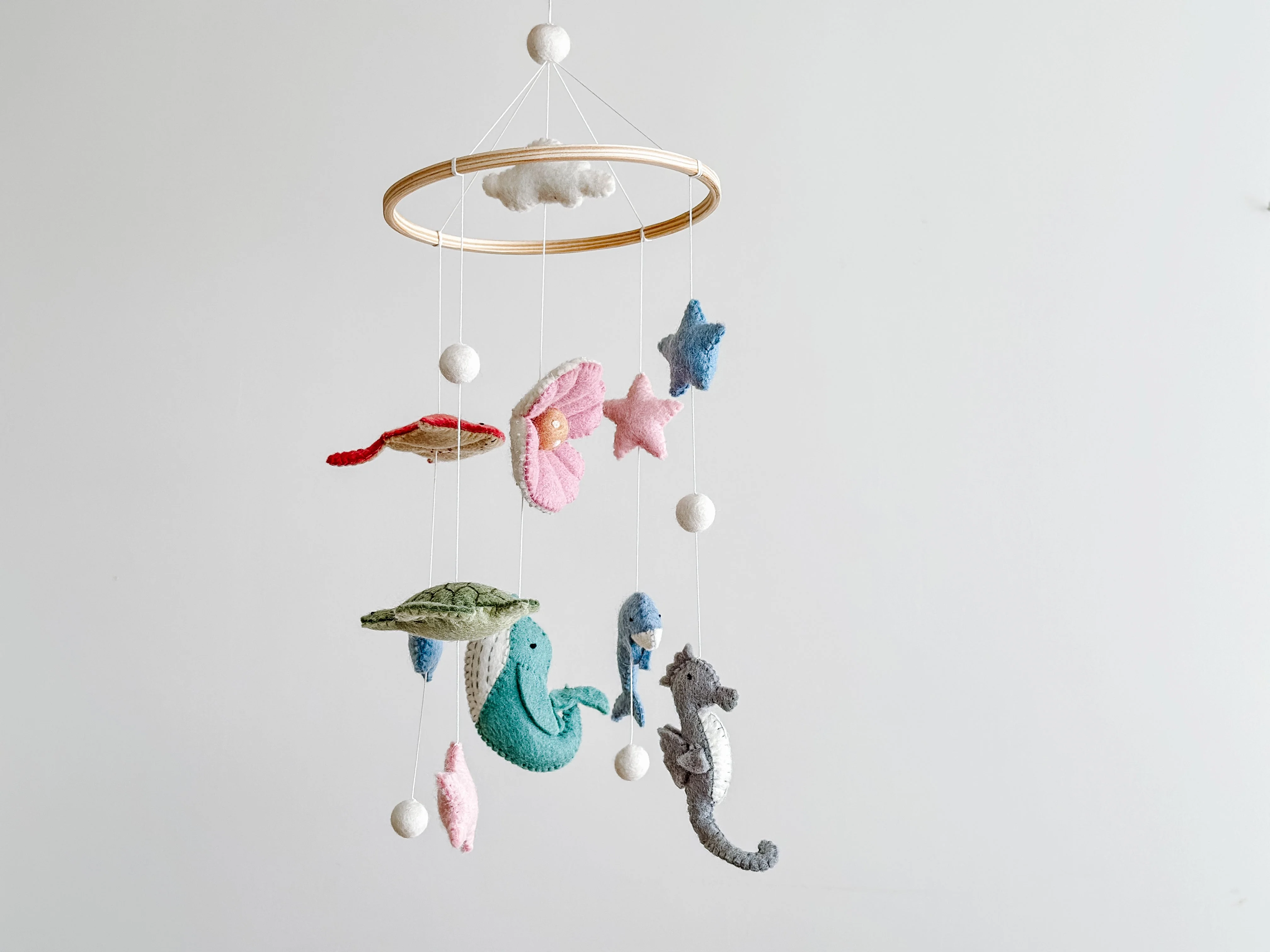 Ganapati Crafts Co. Baby Mobile - Sea Life - Image 8
