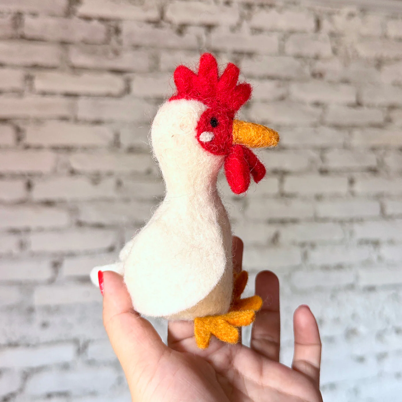 Ganapati Crafts Co. Chicken Finger Puppet - Image 2