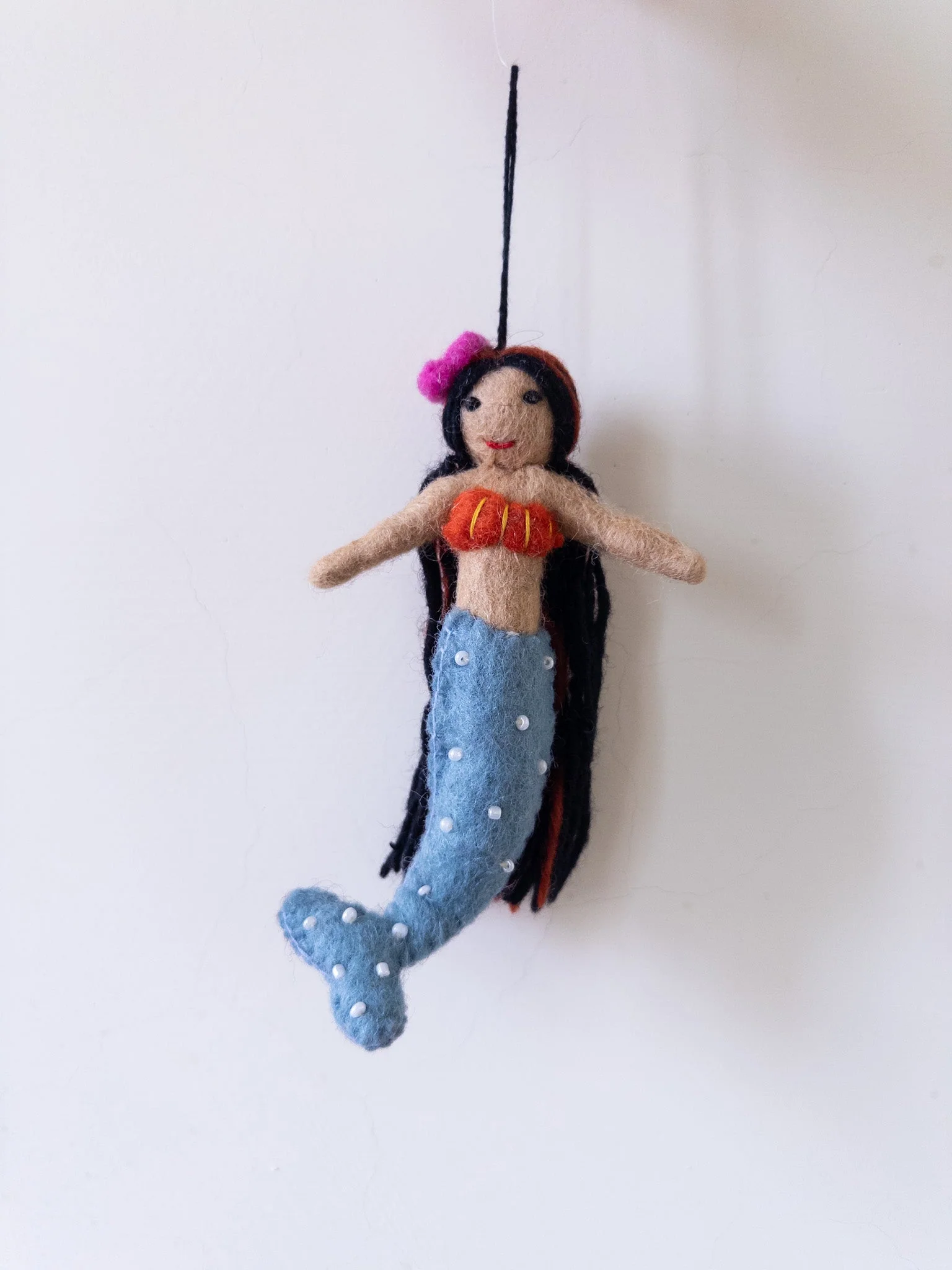 Ganapati Crafts Co. Felt Ornament - Assorted Mermaid - Image 12