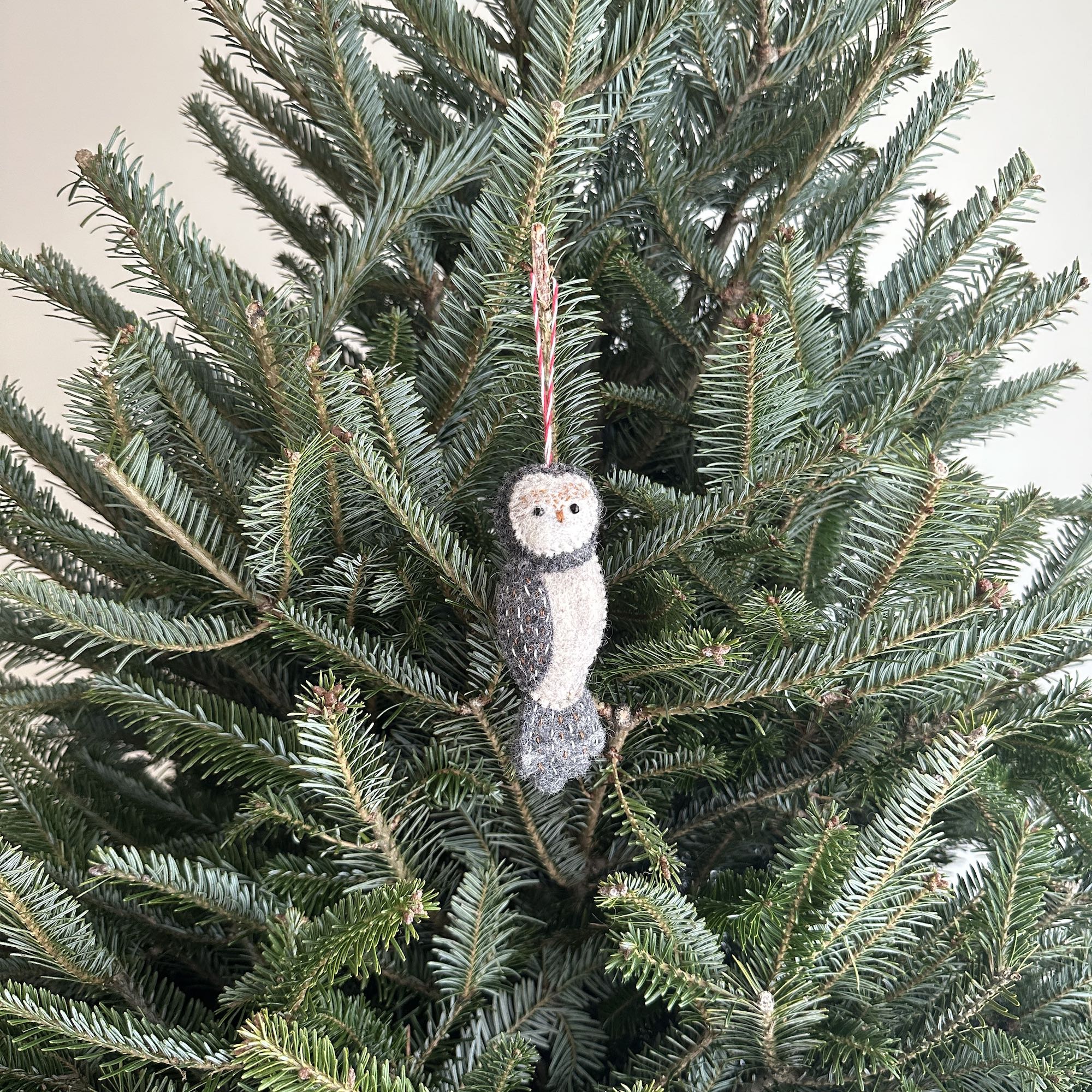 Ganapati Crafts Co. Felt Ornament - Owl Family - Image 5