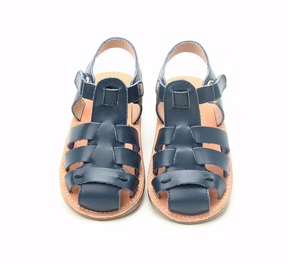Ozznek Shoes  Genuine Leather Sandals for Kids- Venetian - Image 10