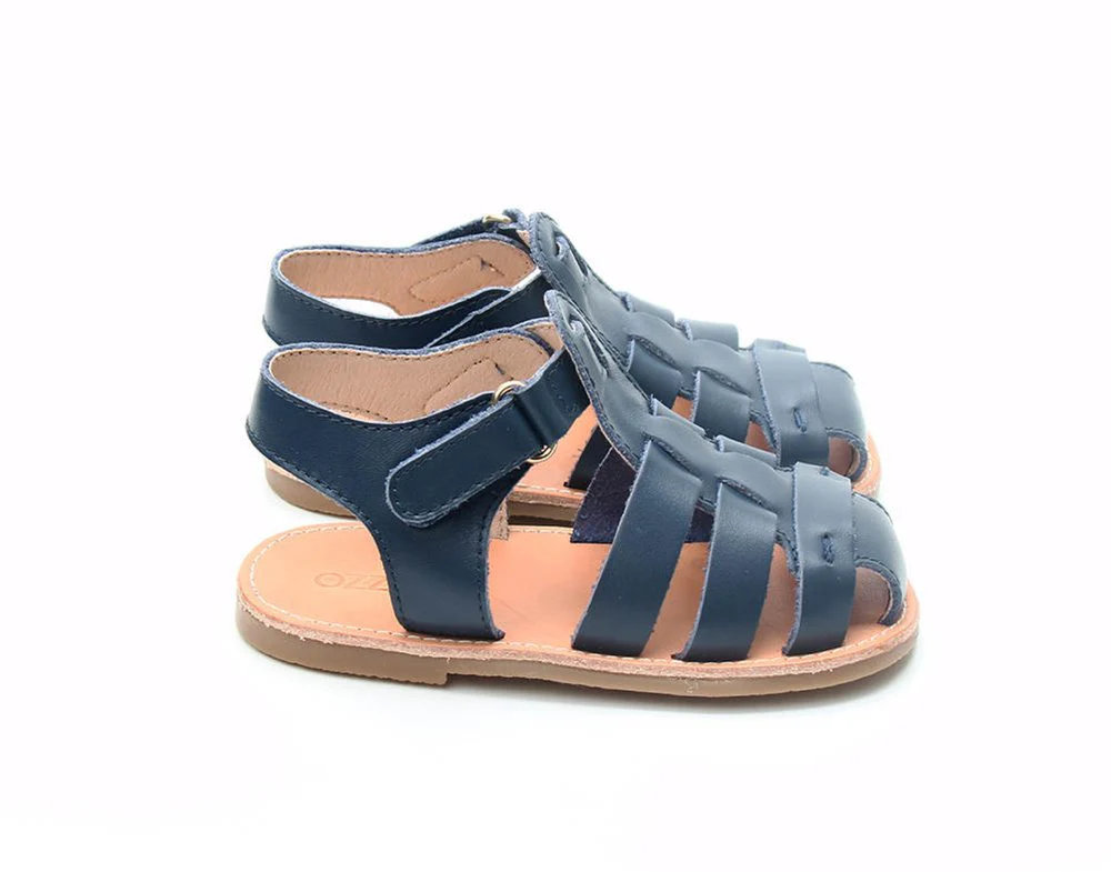 Ozznek Shoes  Genuine Leather Sandals for Kids- Venetian - Image 6