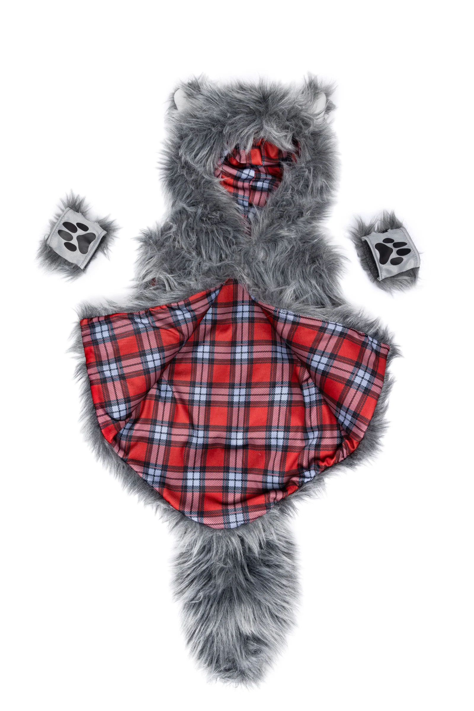 Great Pretenders Big Bad Wolf Vest with Gloves - Image 6