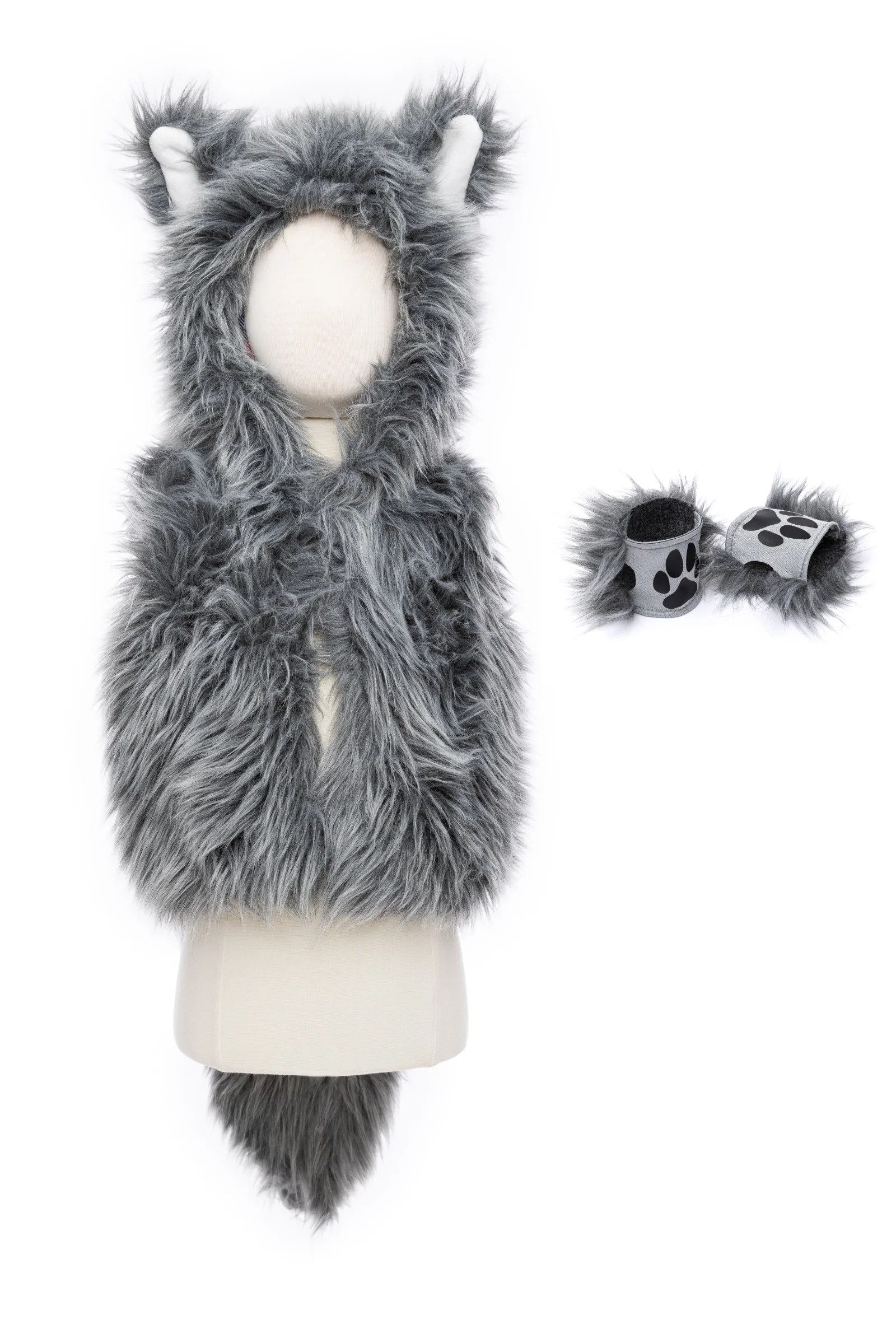 Great Pretenders Big Bad Wolf Vest with Gloves - Image 7