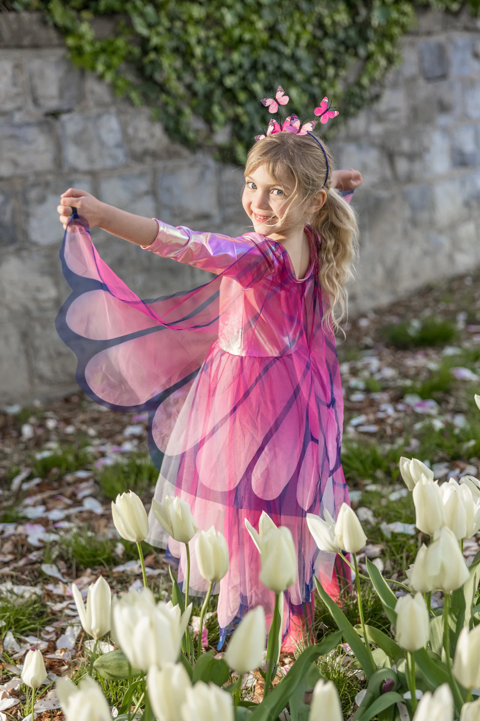 Great Pretenders Butterfly Twirl Dress with Wings - Image 2