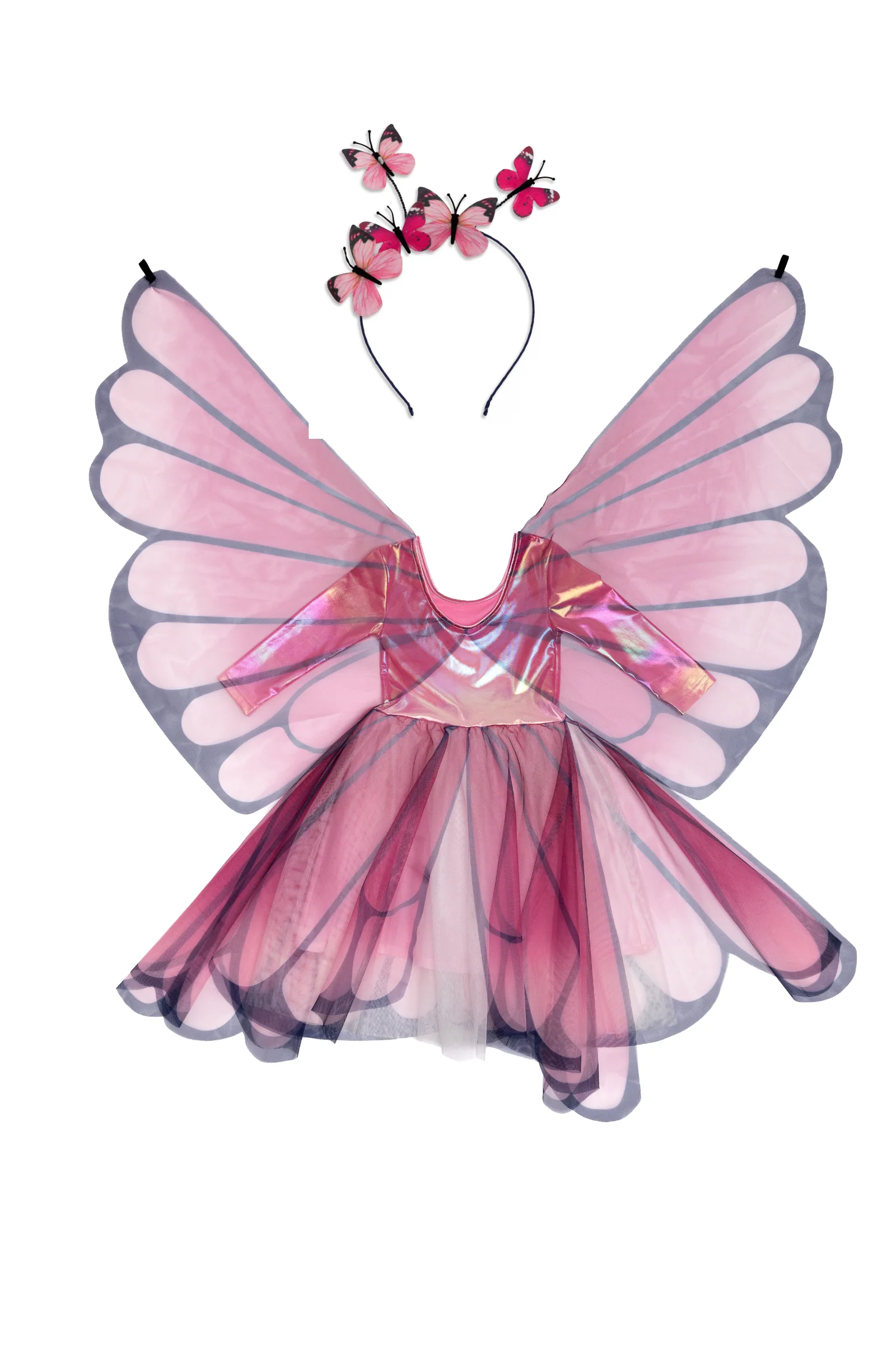 Great Pretenders Butterfly Twirl Dress with Wings - Image 6
