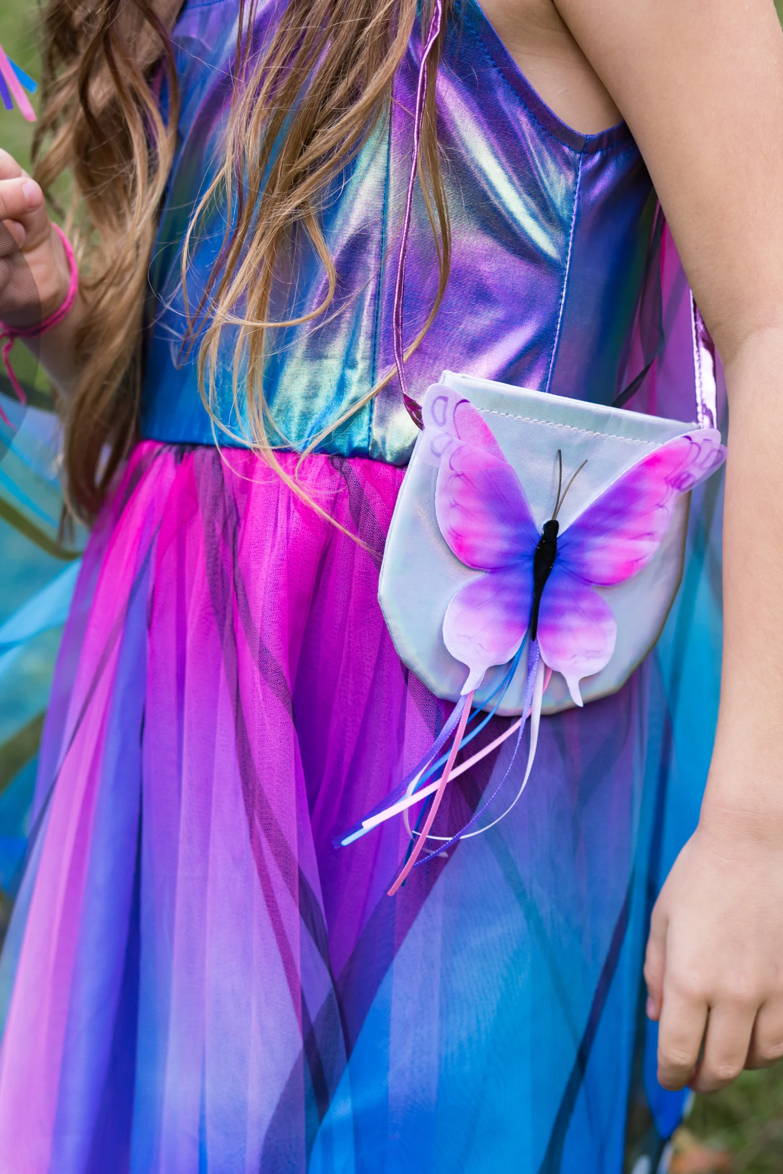 Great Pretenders Butterfly Twirl Dress with Wings & Headband - Image 5