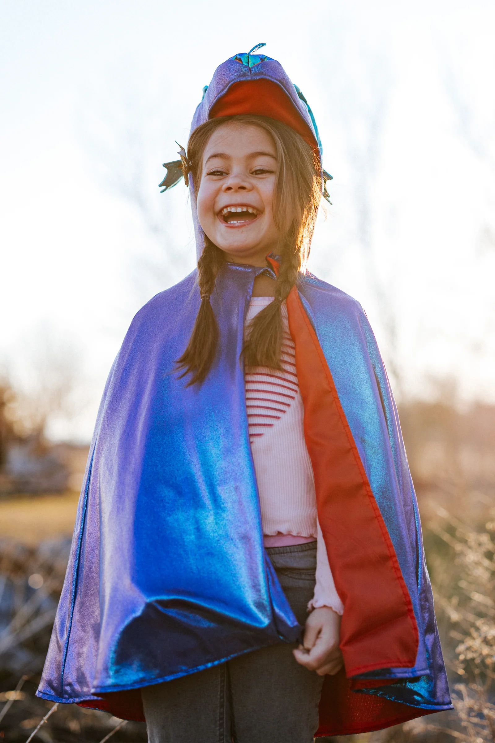 Great Pretenders Metallic Dragon Cape - Image 3