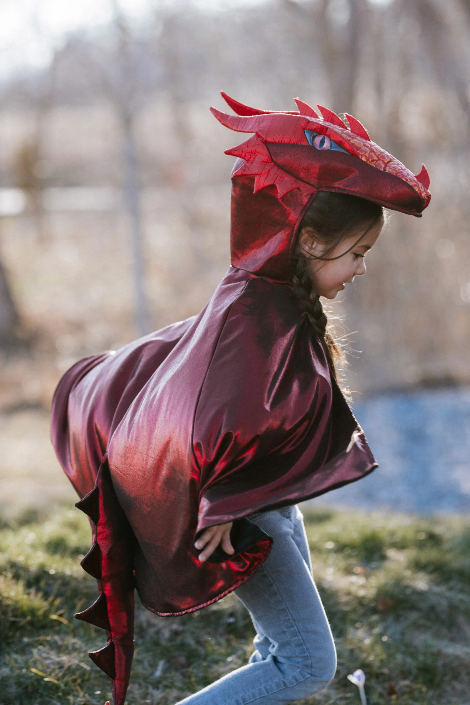 Great Pretenders Metallic Dragon Cape - Image 3