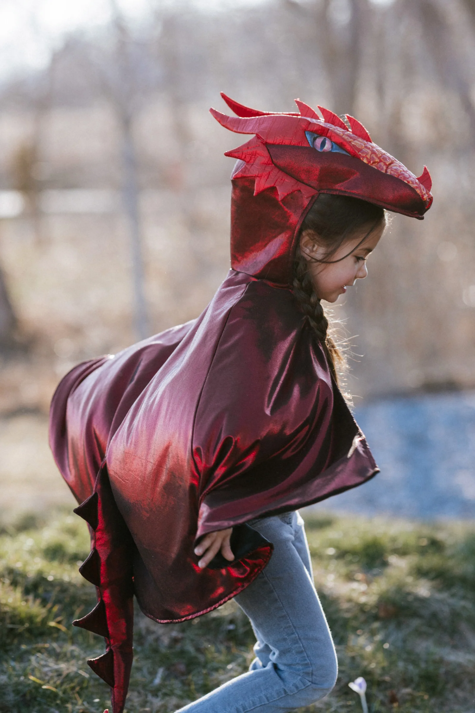 Great Pretenders Metallic Dragon Cape - Image 7