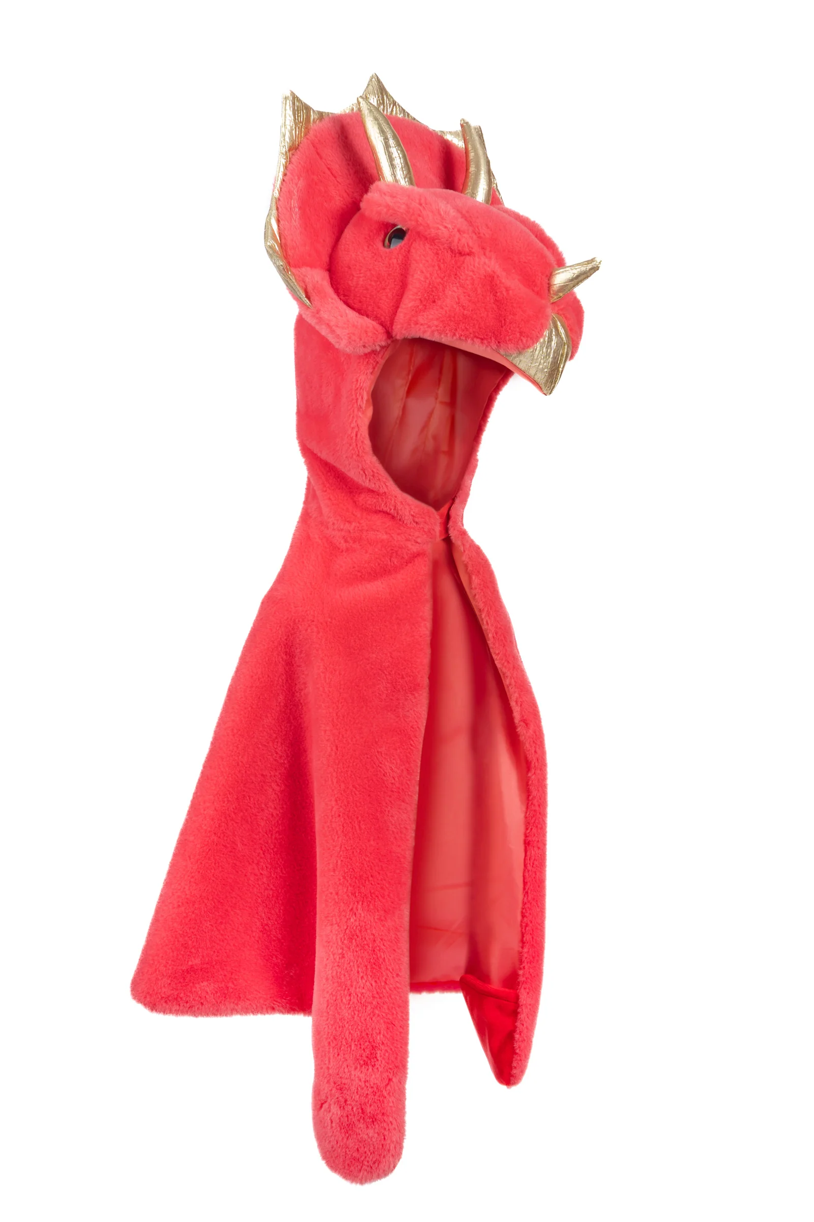 Great Pretenders Red Triceratops Cuddle Cape - Image 4