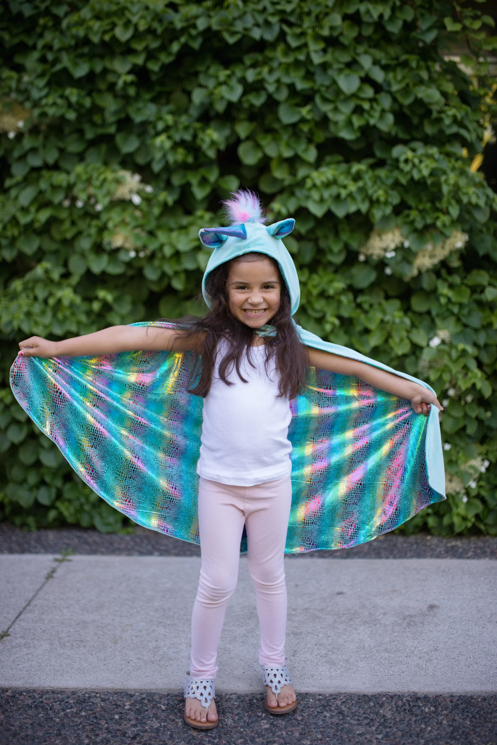 Great Pretenders Reversible Unicorn Dragon Cape - Image 4