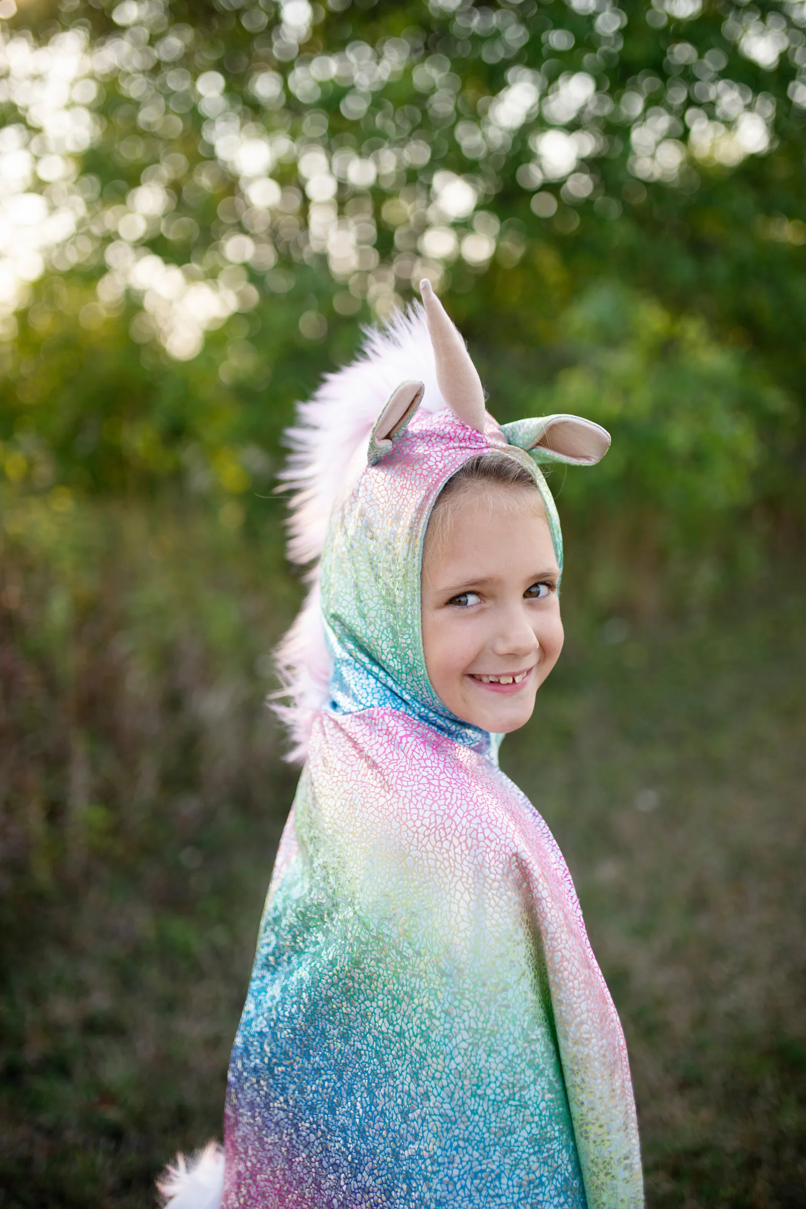 Great Pretenders Reversible Unicorn Dragon Cape - Image 4