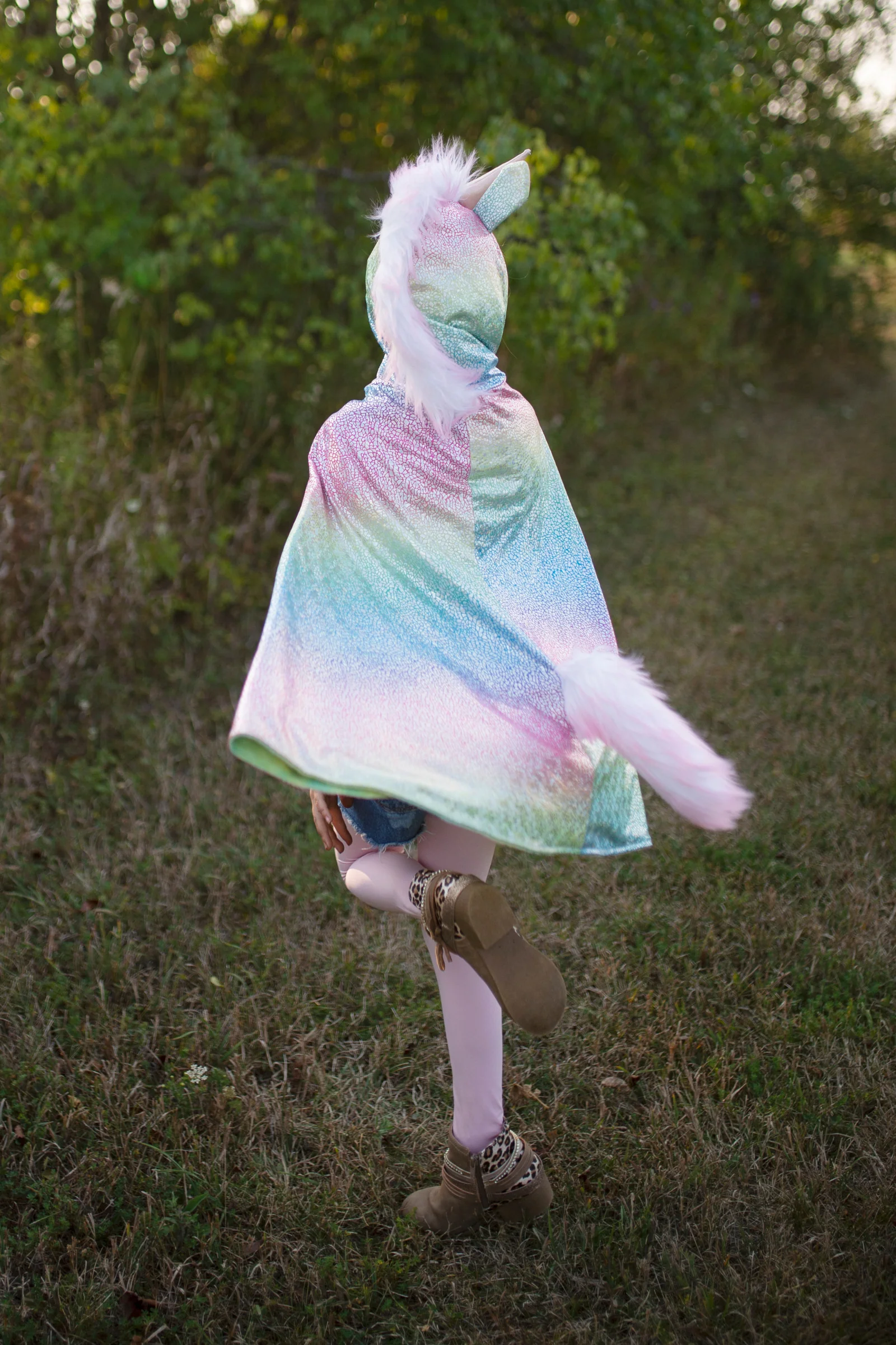 Great Pretenders Reversible Unicorn Dragon Cape - Image 5
