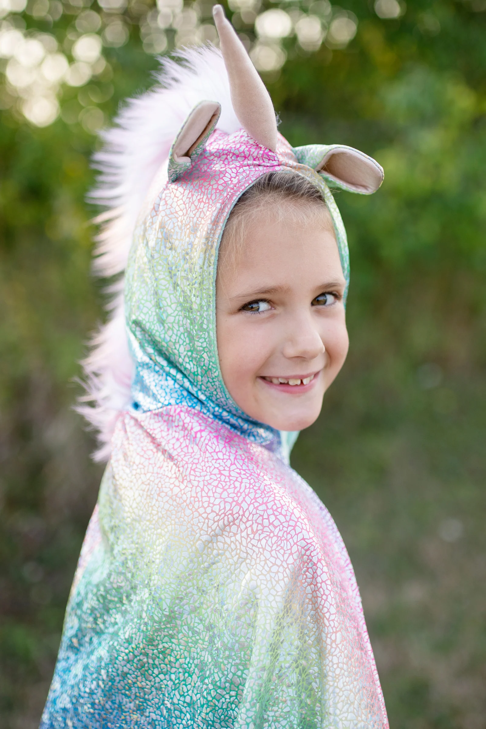 Great Pretenders Reversible Unicorn Dragon Cape - Image 6