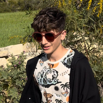 GRECH & CO. Aviator | Polarized Sunglasses | Teen | 9-14 Y - Image 3