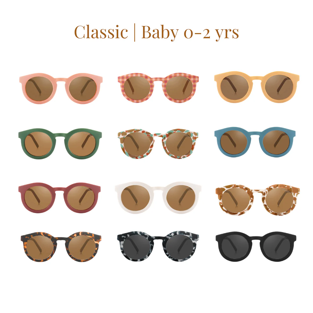 GRECH & CO. Classic | Sustainable Sunglasses | Plant-Based Bendable Polarized - Baby | 0-2 Y - Image 2