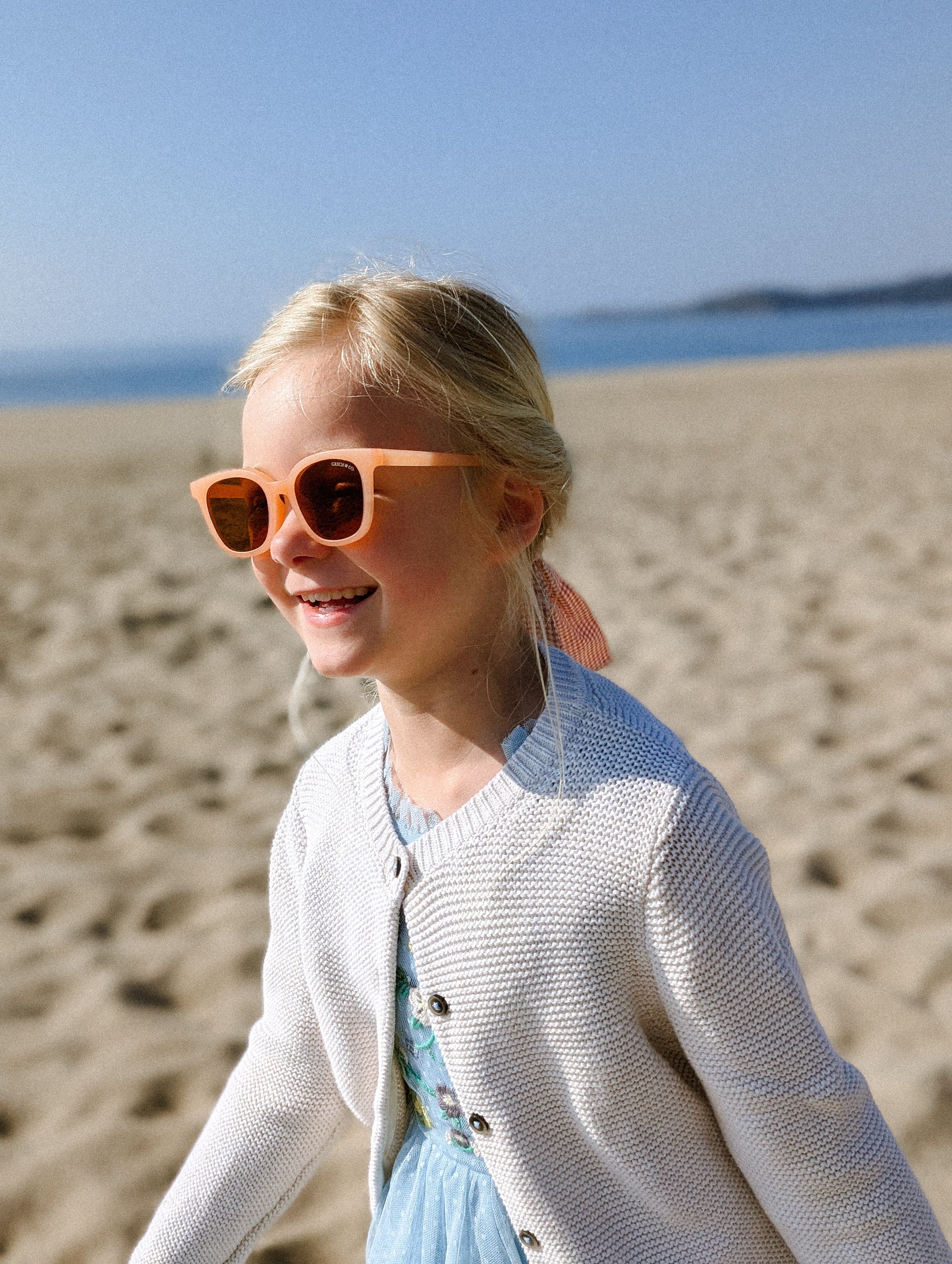 GRECH & CO. Classic Wayfarer Sustainable Sunglasses | Bio-Based · Bendable · Polarized | Child | 3-8 Y - Image 11