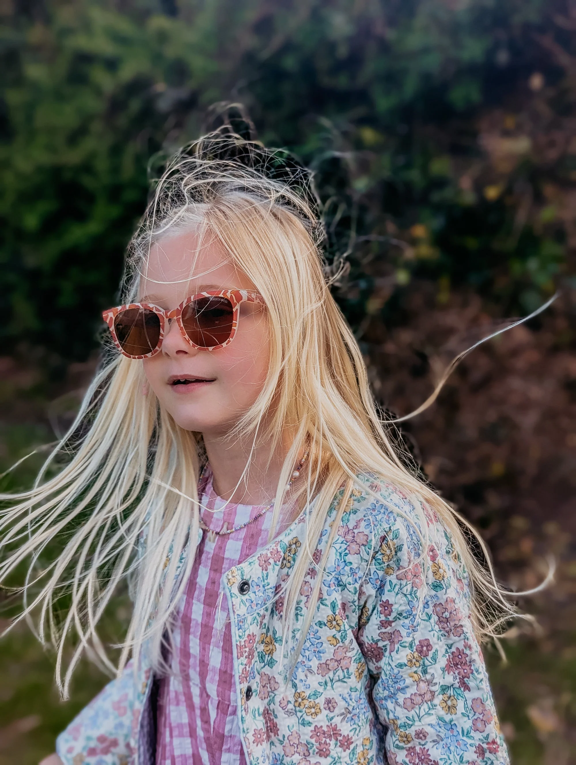 GRECH & CO. Classic Wayfarer Sustainable Sunglasses | Bio-Based · Bendable · Polarized | Child | 3-8 Y - Image 13
