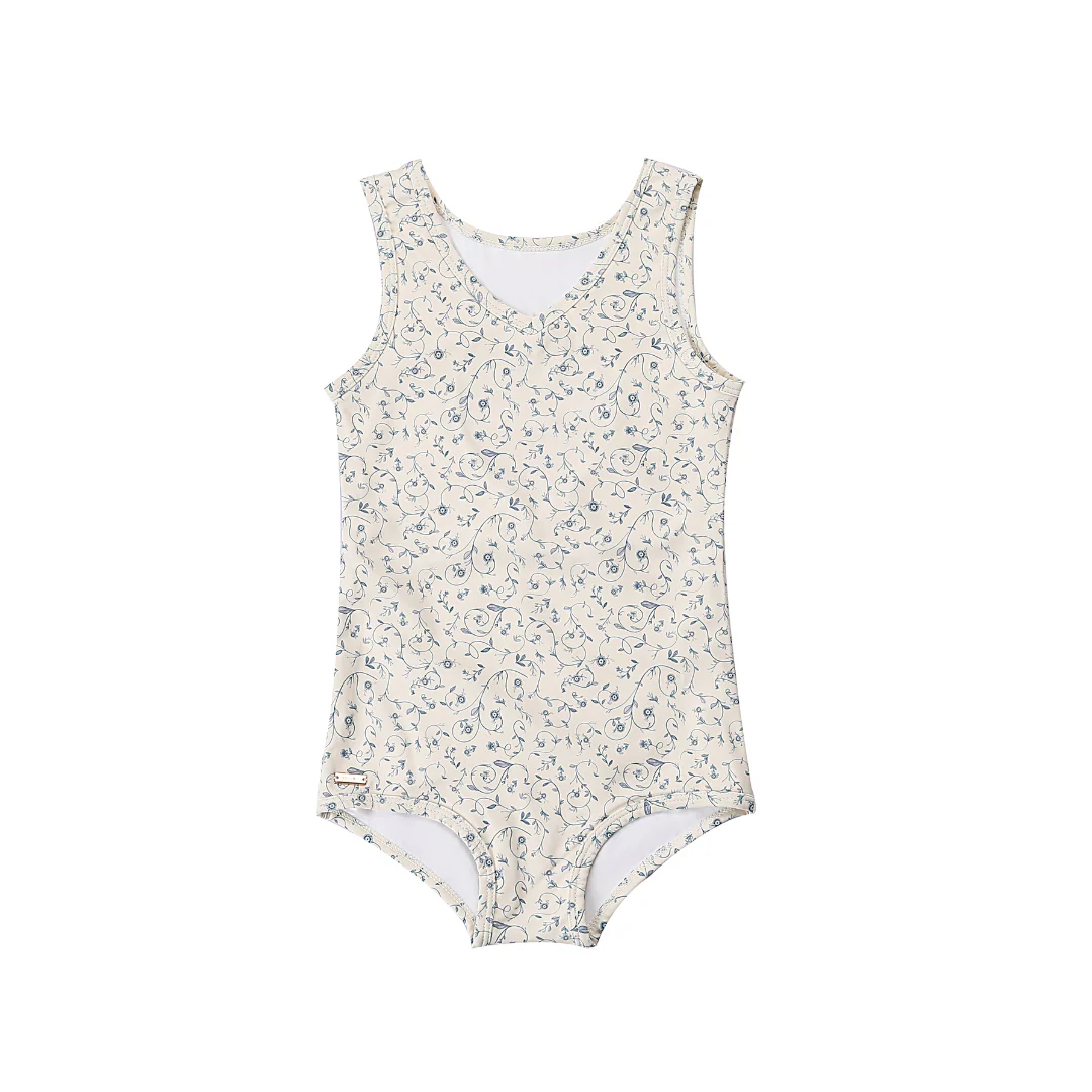 GRECH & CO. Sweetheart 1 Piece Swimsuit | UPF + Recycled - Scandi Floral