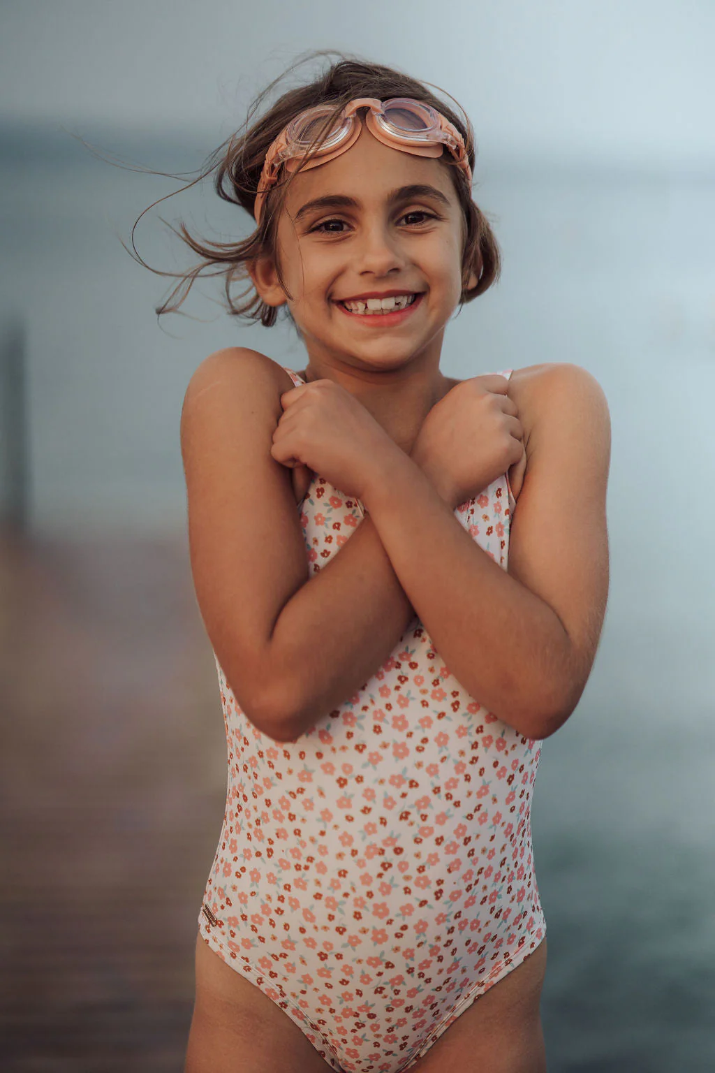GRECH & CO. Sweetheart 1 Piece Swimsuit | UPF + Recycled - Sunset Meadow - Image 3