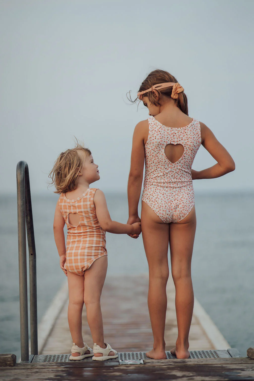 GRECH & CO. Sweetheart 1 Piece Swimsuit | UPF + Recycled - Sunset Meadow - Image 7