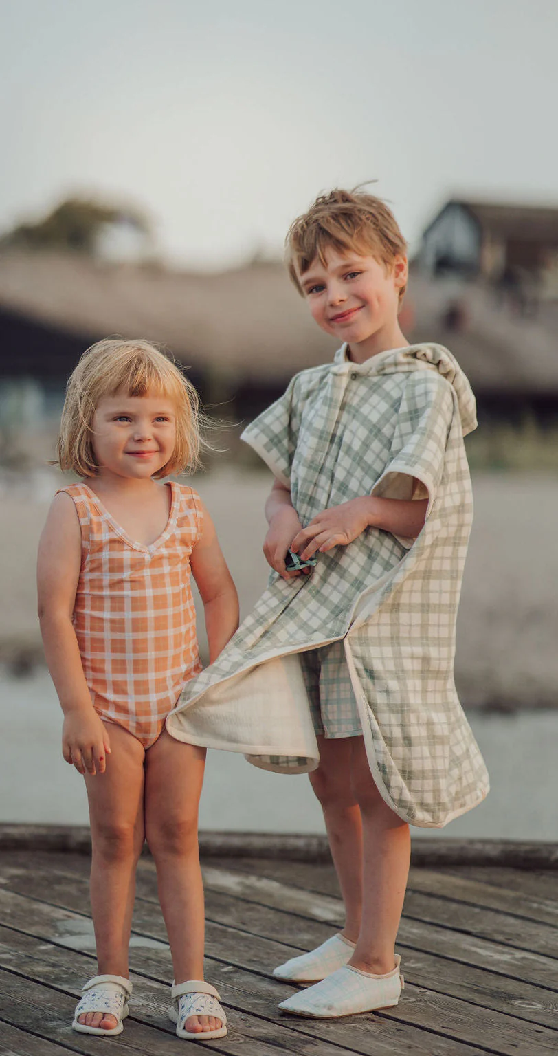 GRECH & CO. Swim Shoes | Fern Plaid - Image 6