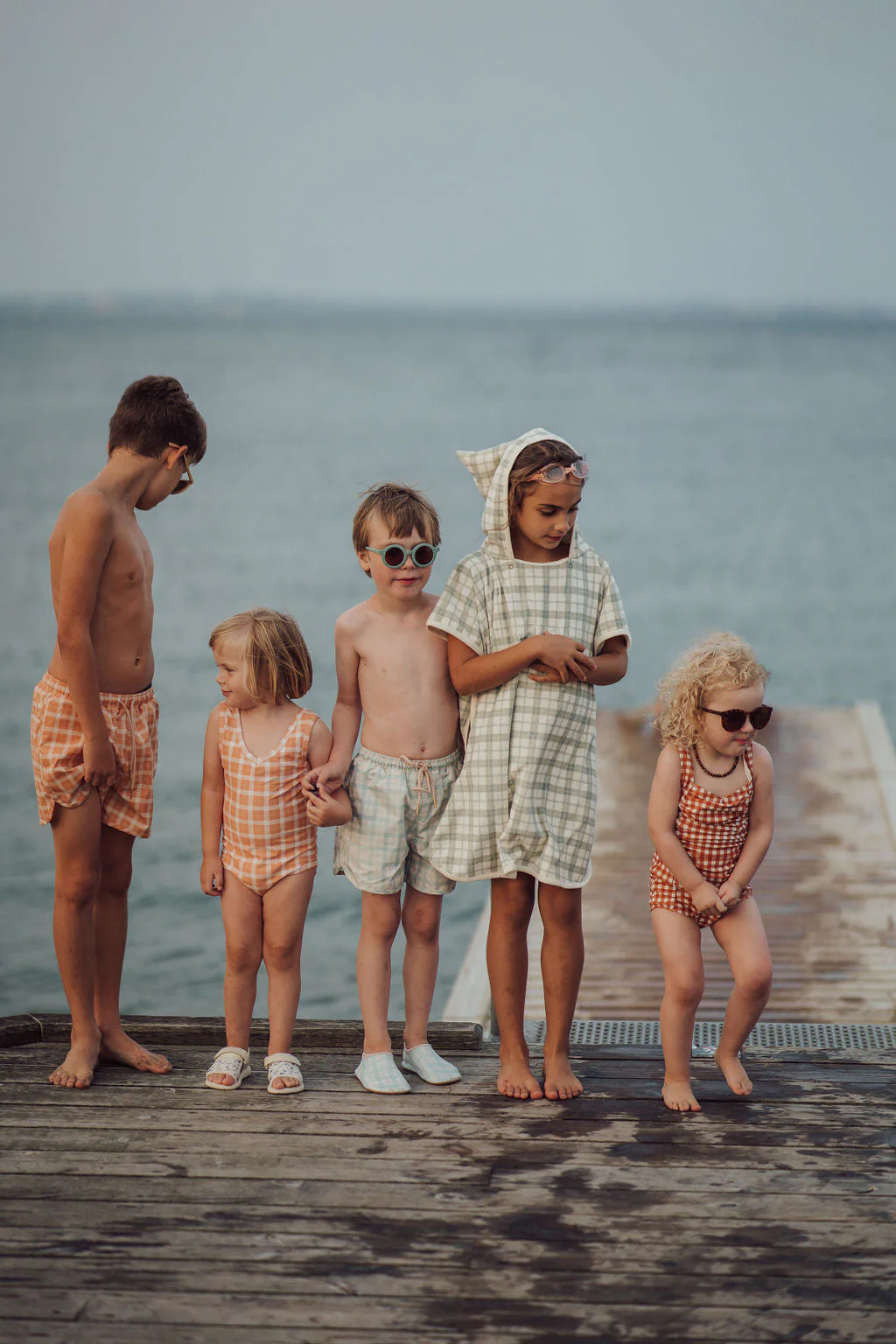 GRECH & CO. Swim Shoes | Fern Plaid - Image 9