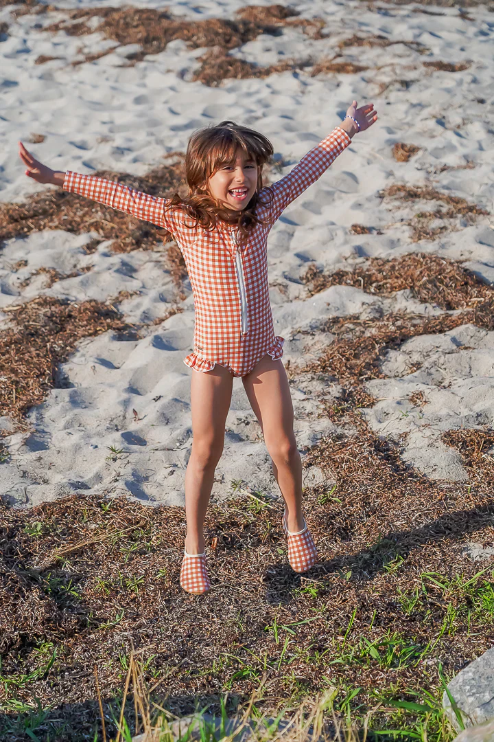 GRECH & CO. Swim Shoes - Sienna Gingham - Image 12