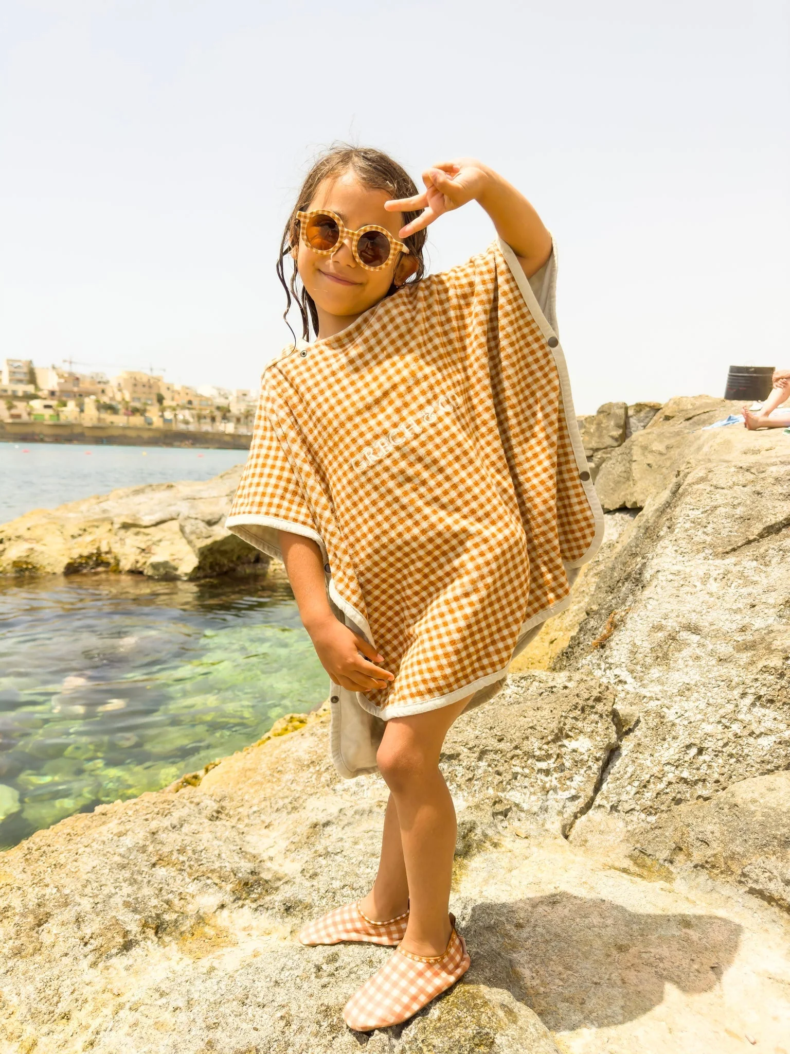 GRECH & CO. Swim Shoes - Sienna Gingham - Image 13