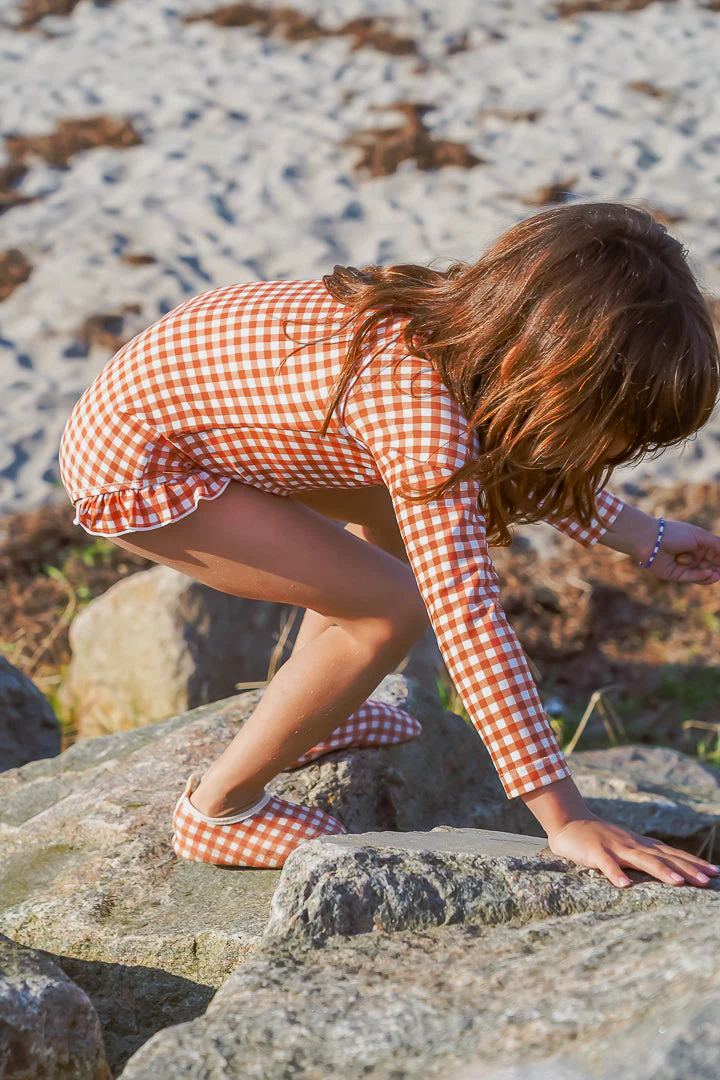 GRECH & CO. Swim Shoes - Sienna Gingham - Image 9