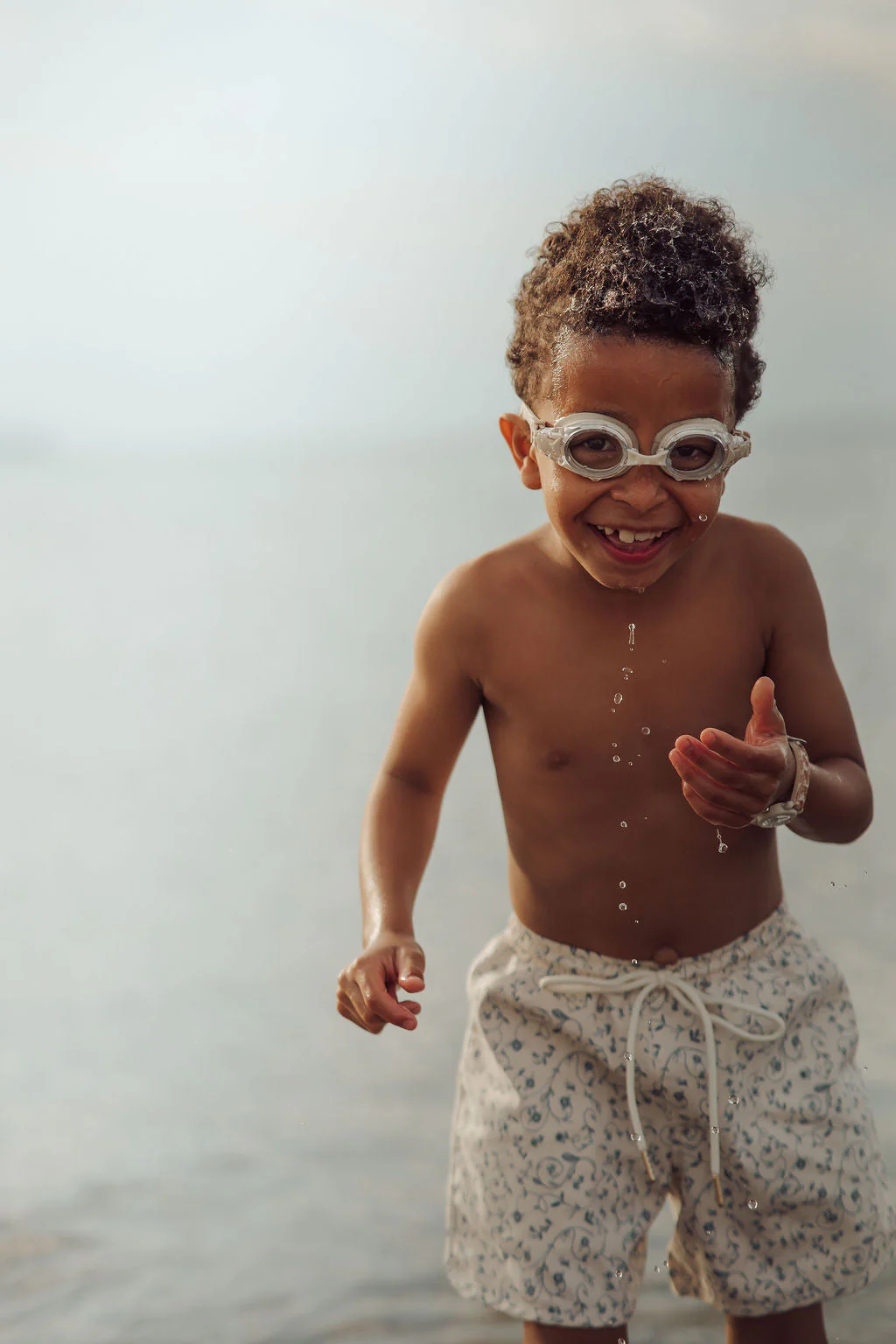 GRECH & CO. Swim Trunks | UPF + Recycled - Scandi Floral - Image 3