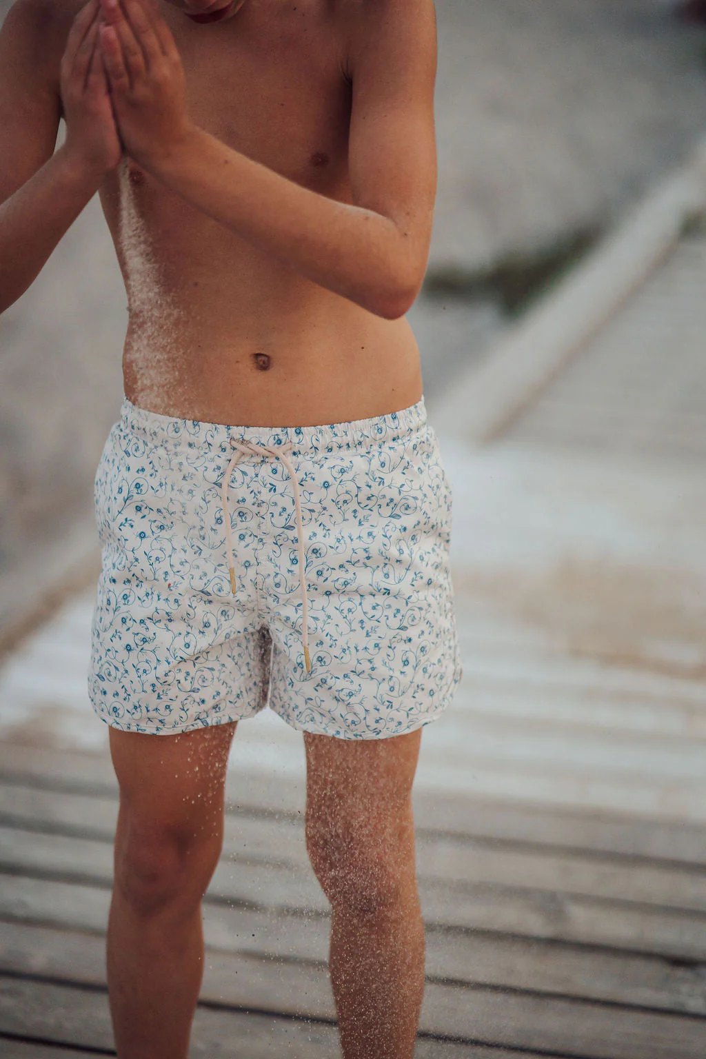 GRECH & CO. Swim Trunks | UPF + Recycled - Scandi Floral - Image 9