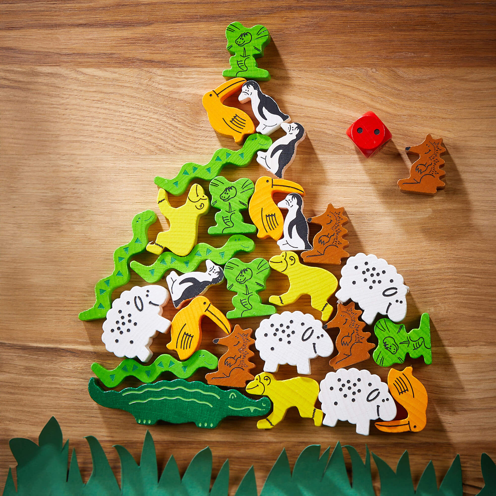 HABA Animal Upon Animal Game - Compact Version - Image 2