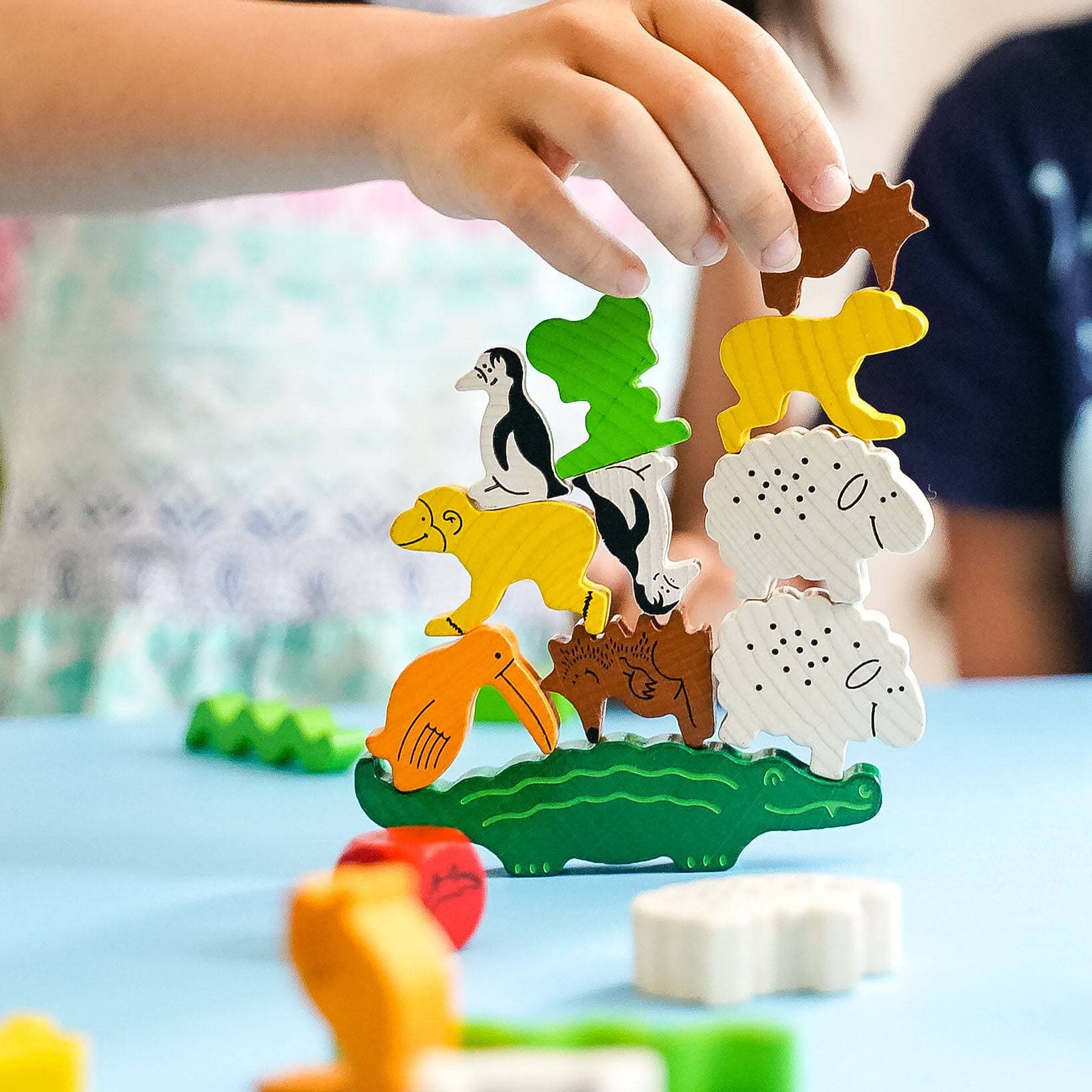 HABA Animal Upon Animal Game - Compact Version - Image 4