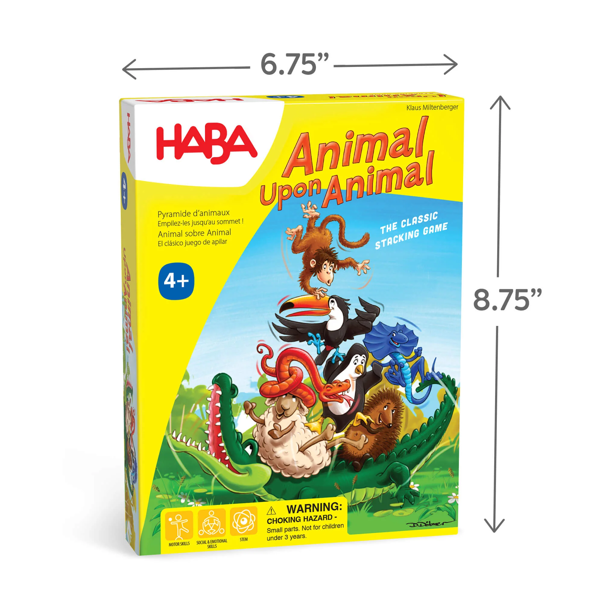 HABA Animal Upon Animal Game - Compact Version - Image 9