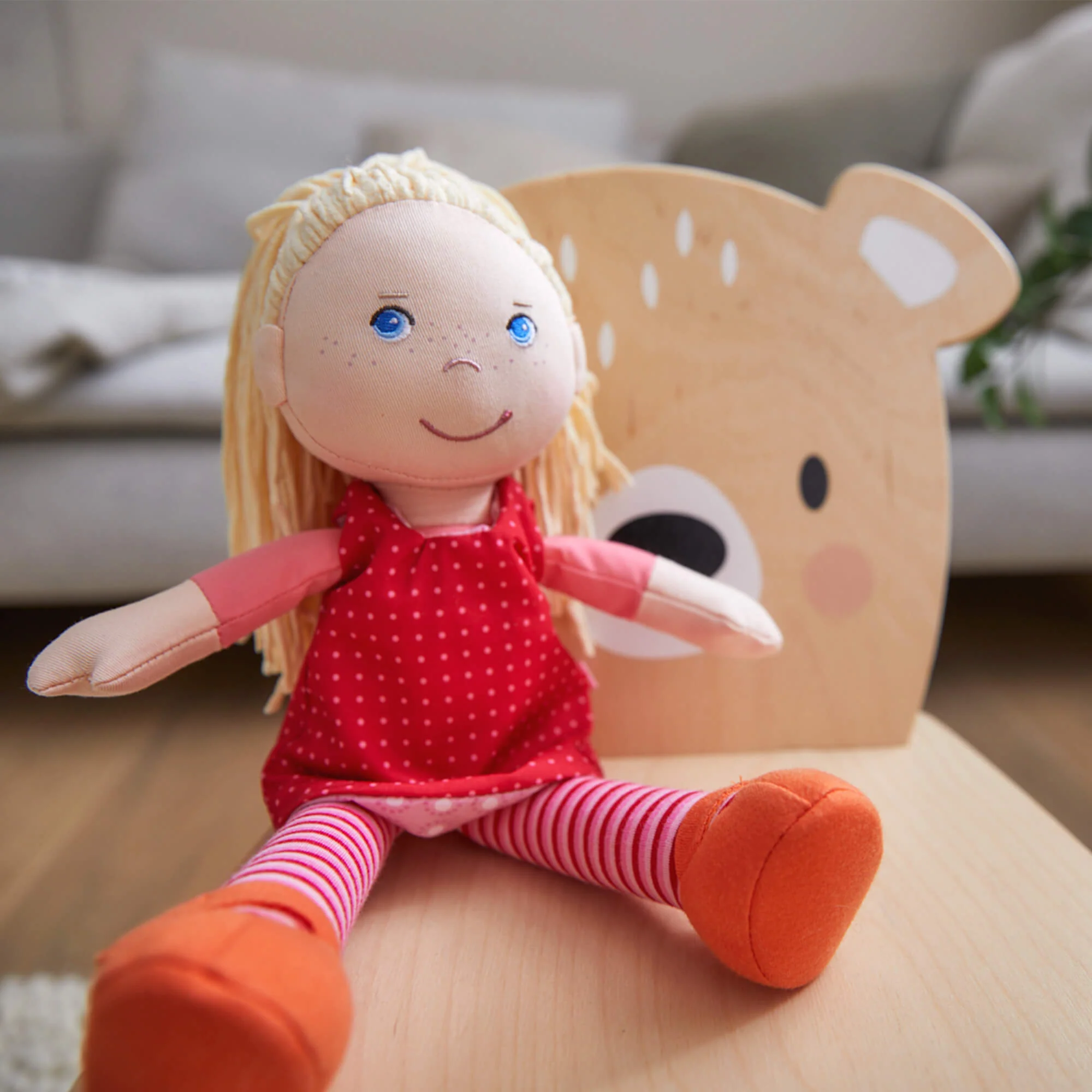 HABA Annelie - 12" Soft Doll - Image 3