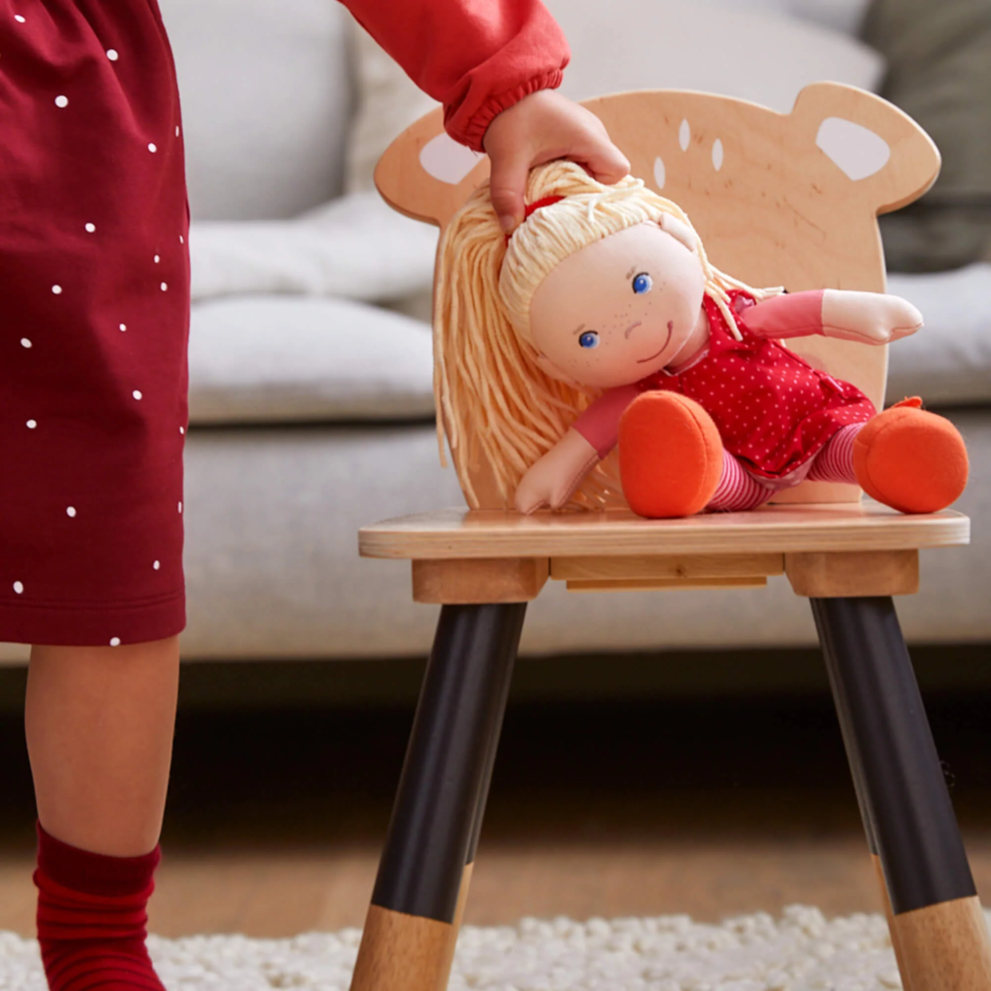 HABA Annelie - 12" Soft Doll - Image 4