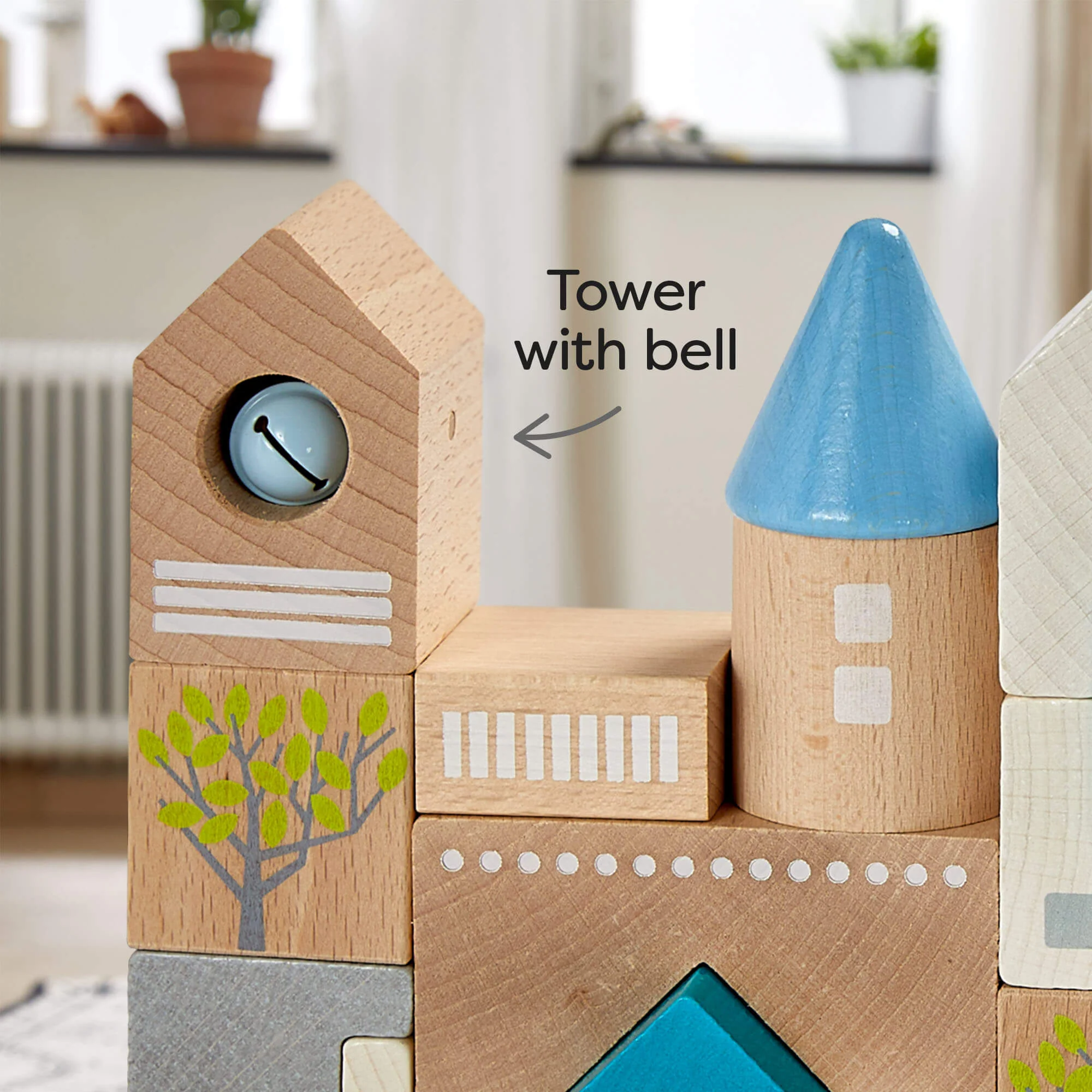 HABA Bad Rodach 18 Piece Wooden Building Blocks - Image 3