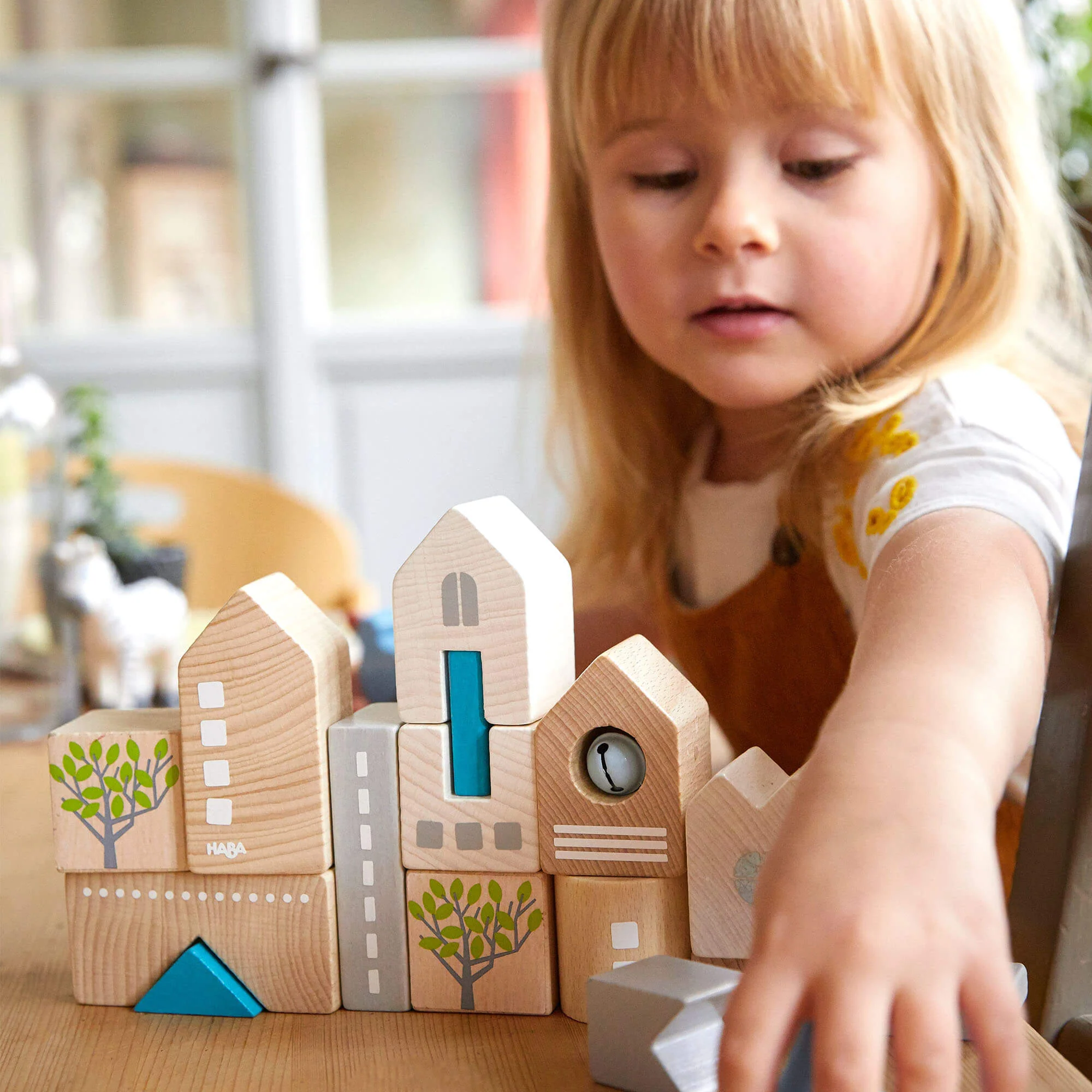 HABA Bad Rodach 18 Piece Wooden Building Blocks - Image 5