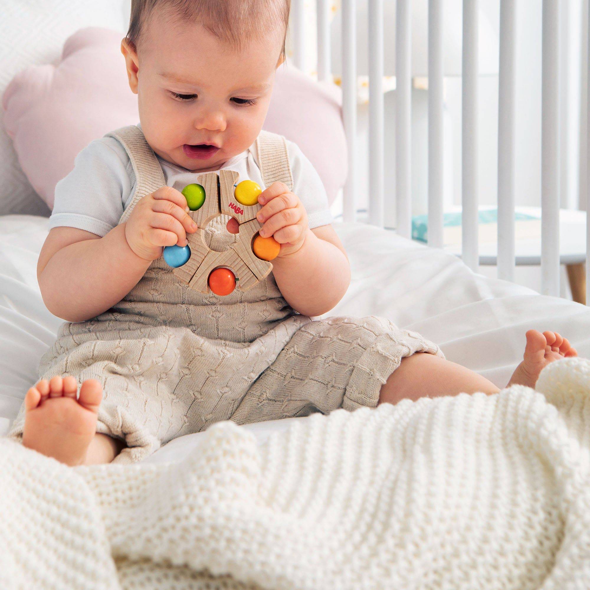 HABA Ball Wheel Grasping Toy - Image 3