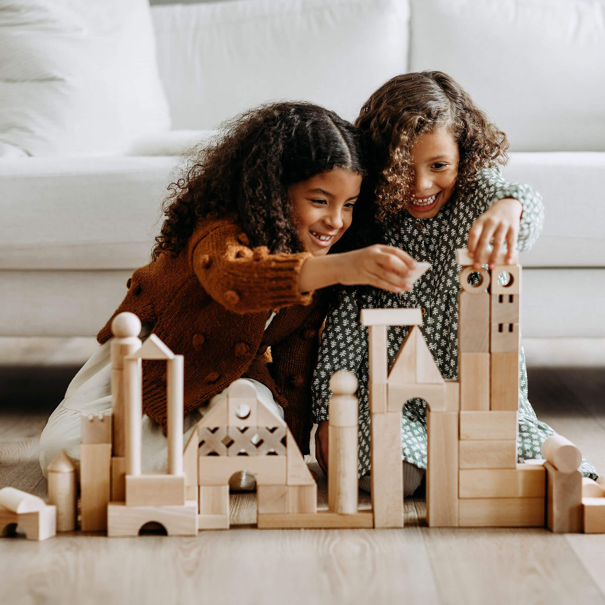 HABA Basic Building Blocks 102 Piece Extra Large Wooden Starter Set - Image 2