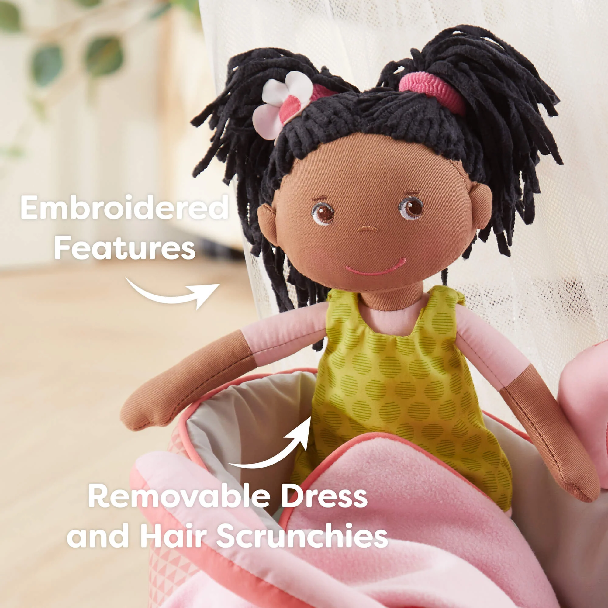 HABA Cari 12" Soft Doll - Image 4