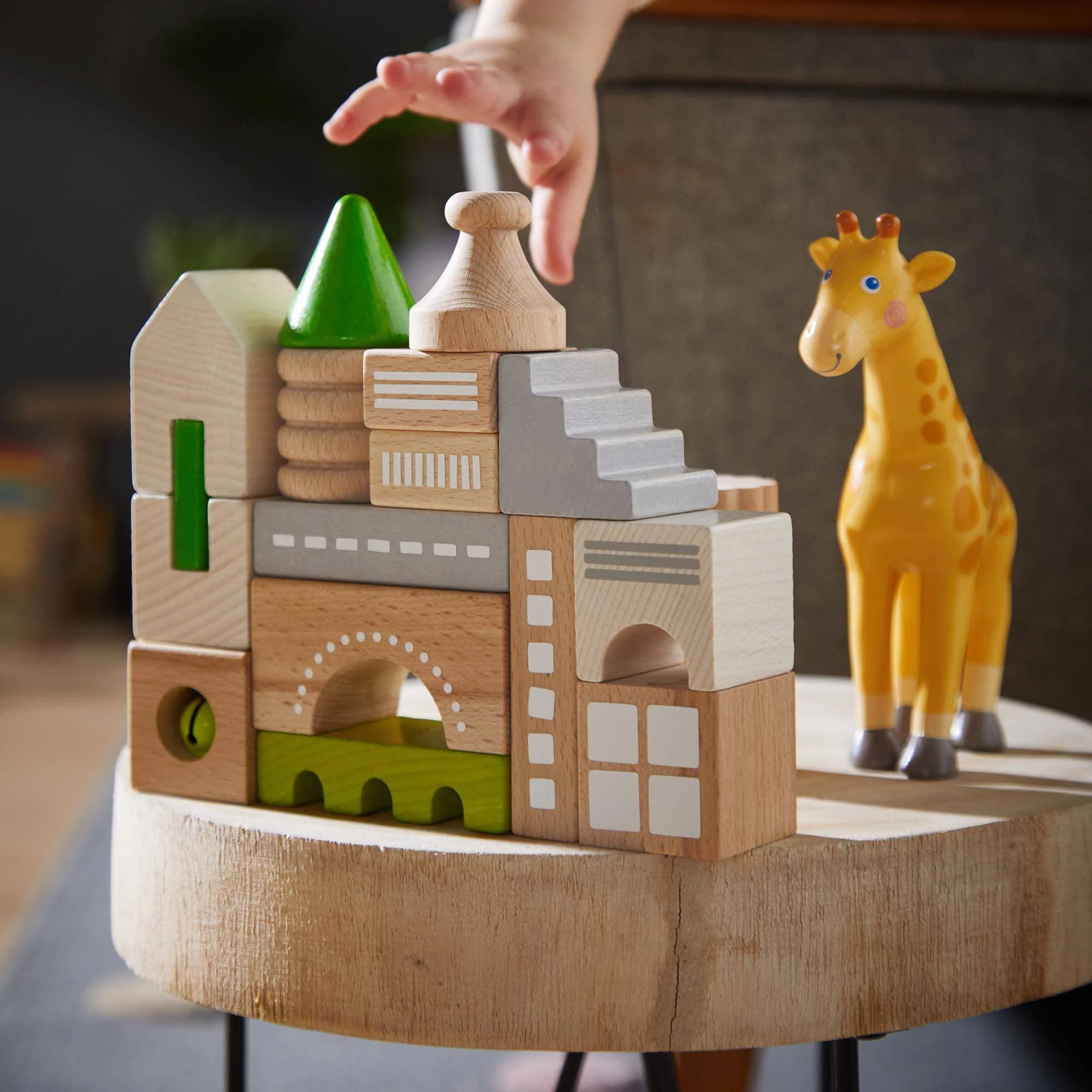 HABA Coburg 28 Piece Wooden Building Blocks - Image 4