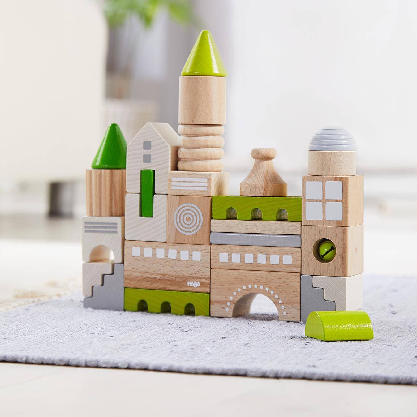 HABA Coburg 28 Piece Wooden Building Blocks - Image 8