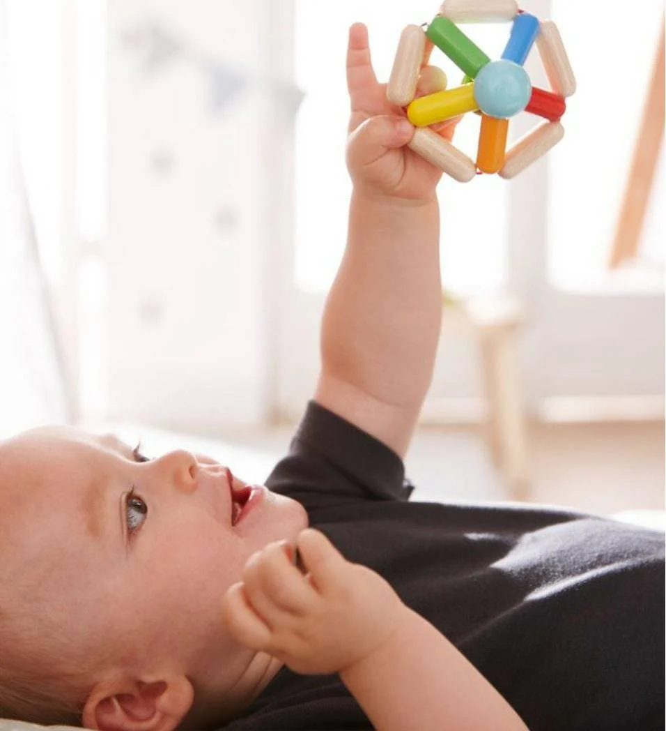 HABA Color Carousel Wooden Baby Rattle - Image 3