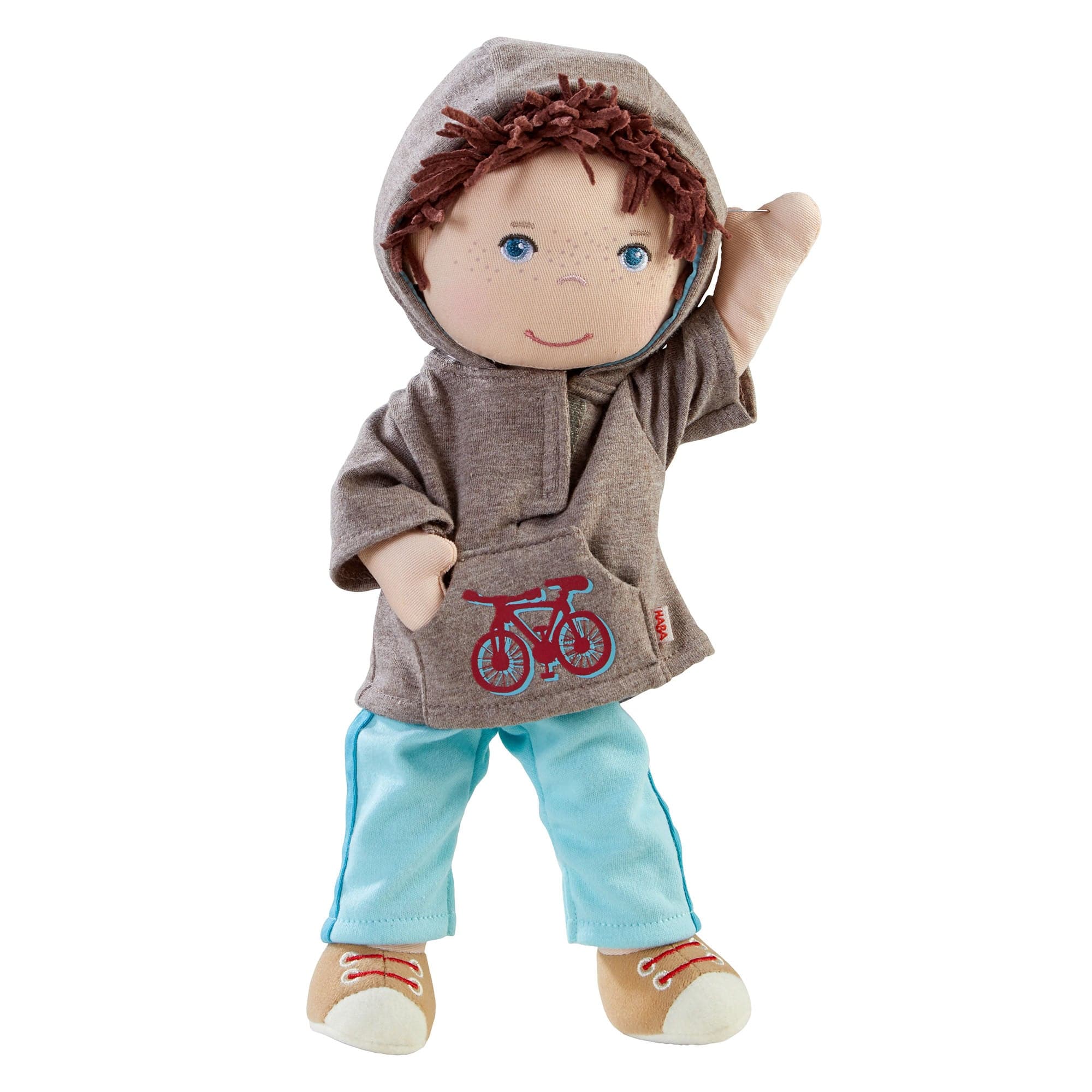 HABA Doll Lian with Hoodie - Image 3