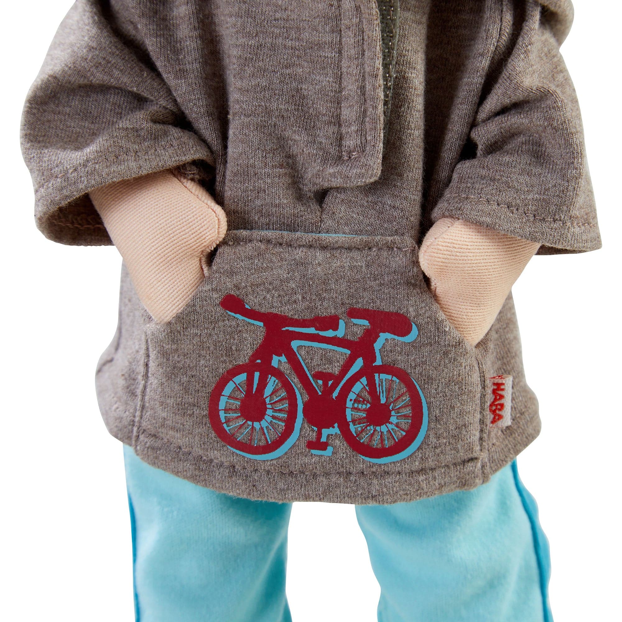 HABA Doll Lian with Hoodie - Image 4