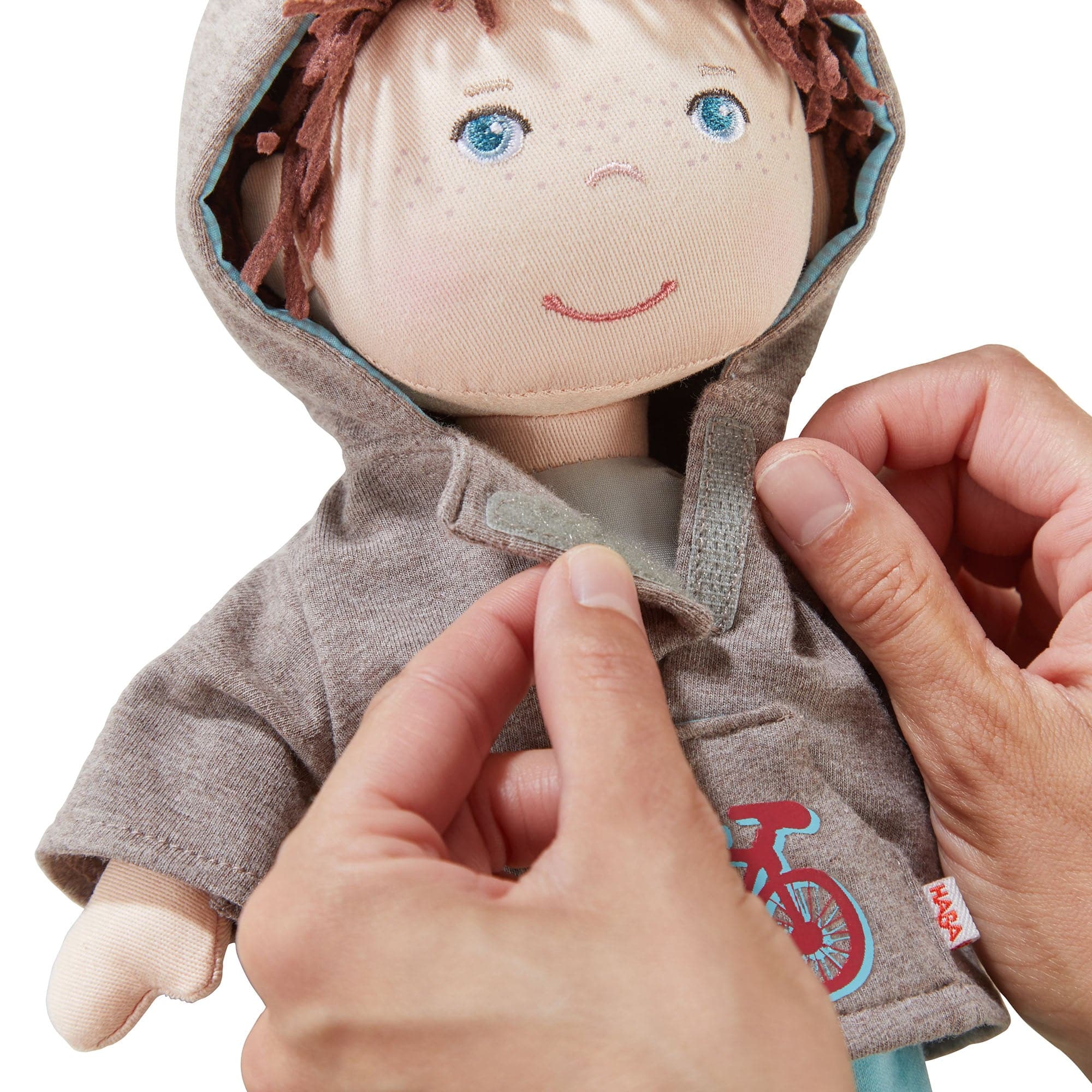HABA Doll Lian with Hoodie - Image 5