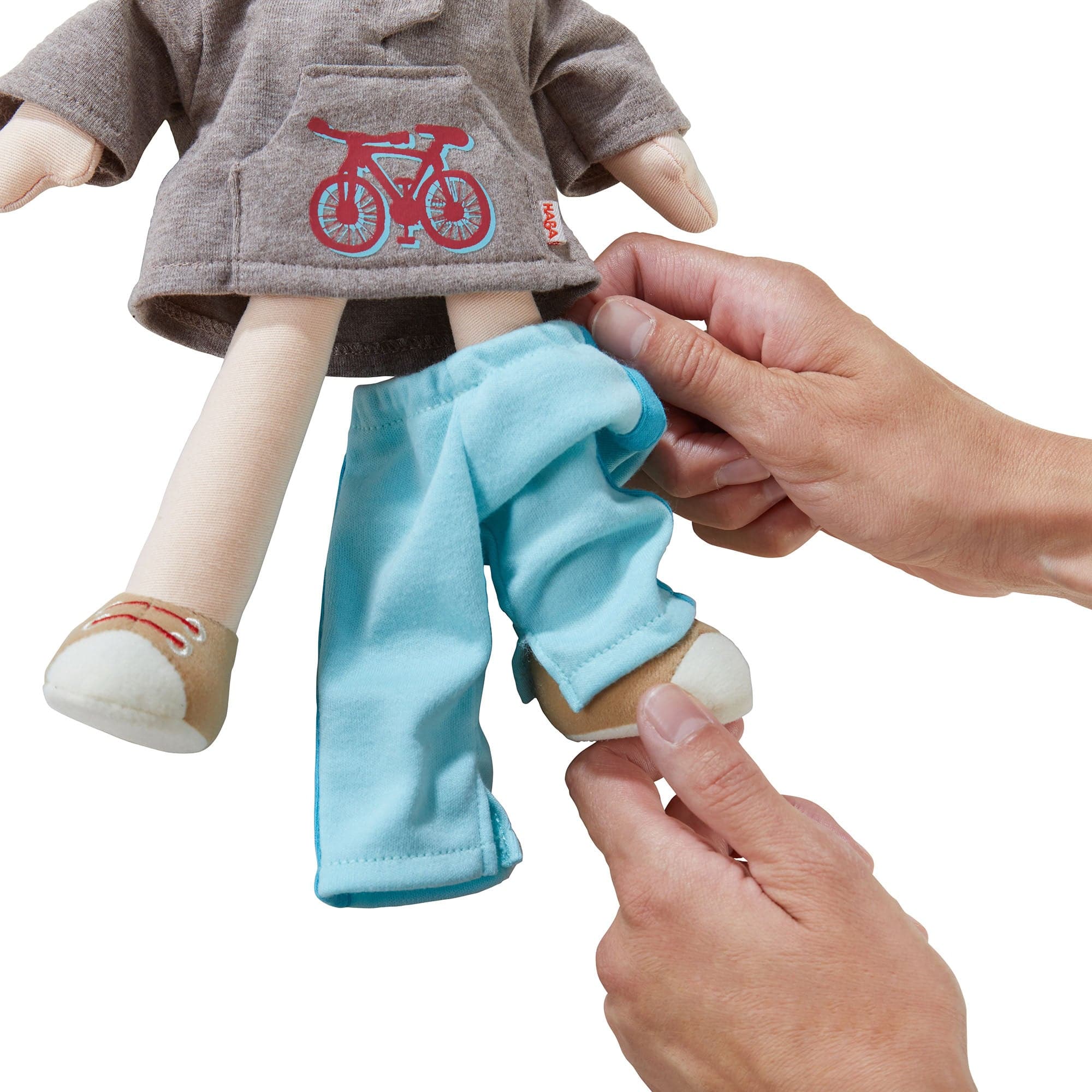 HABA Doll Lian with Hoodie - Image 6